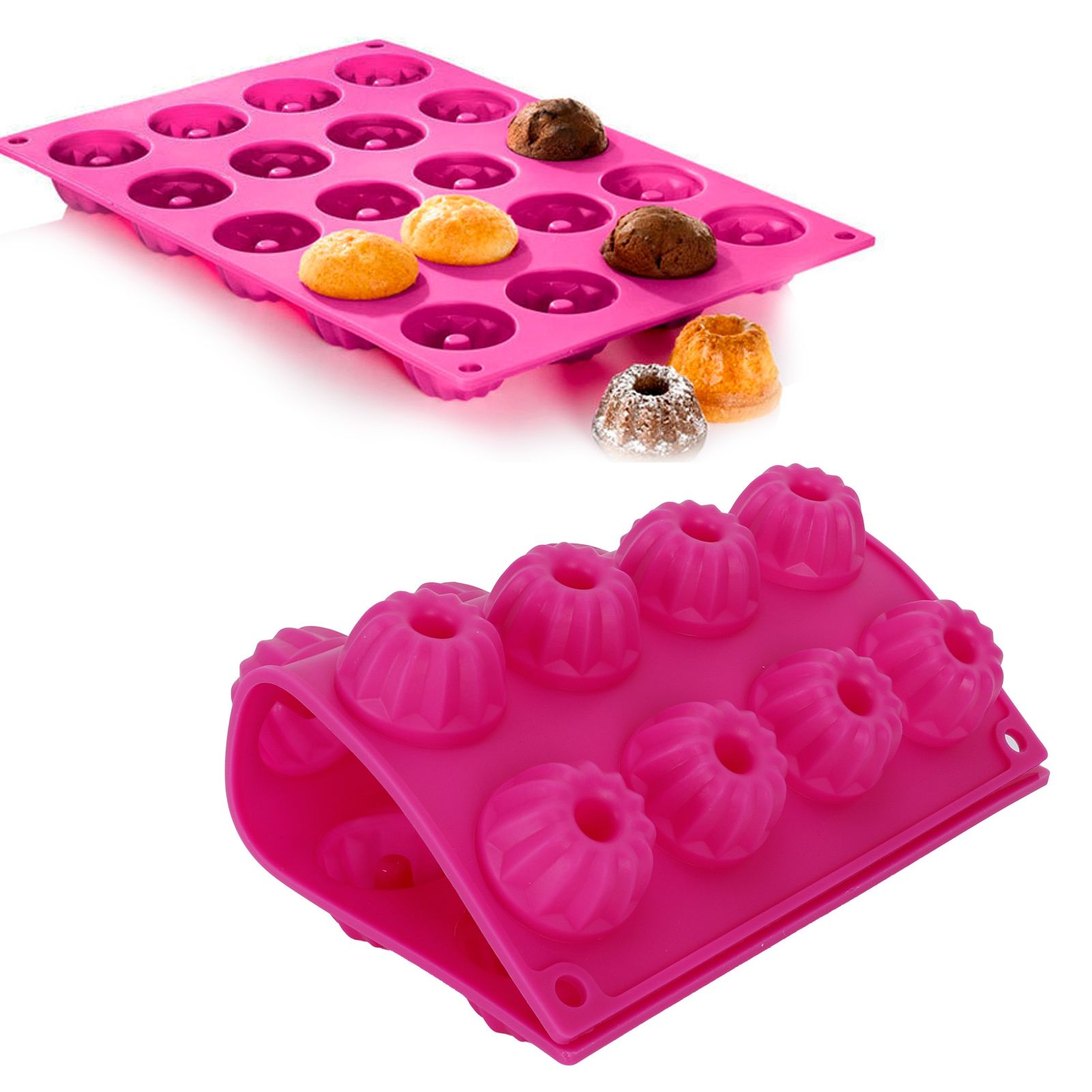 Rose Red Silicone Cake Mold DIY NonStick Pastry Baking Mold for Baking Cake view 12