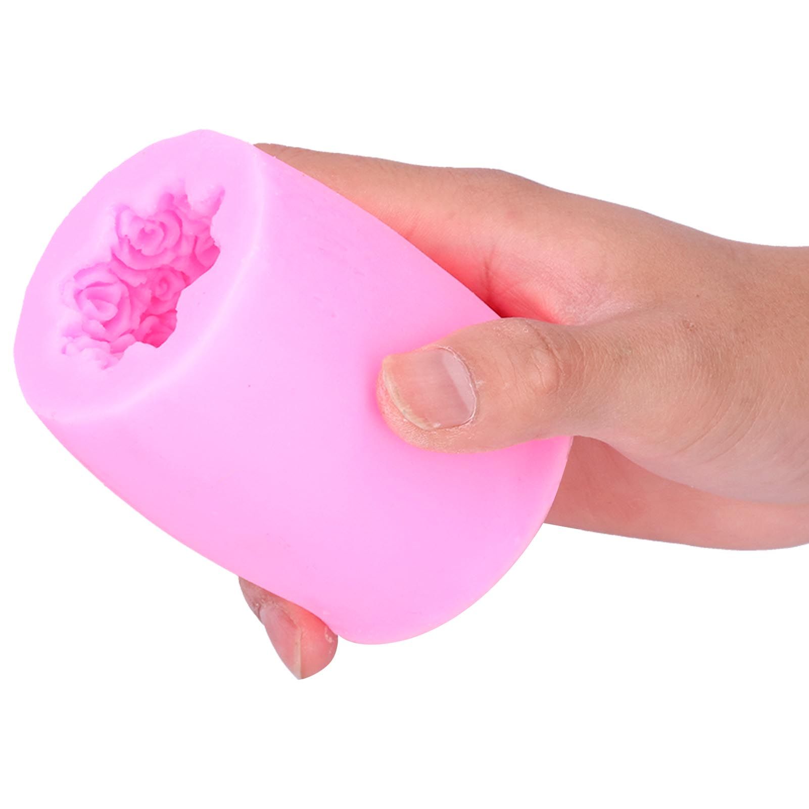 DIY Rose Flower Silicone Mold Fondant Cake Chocolate Mould Baking Utensils view 8