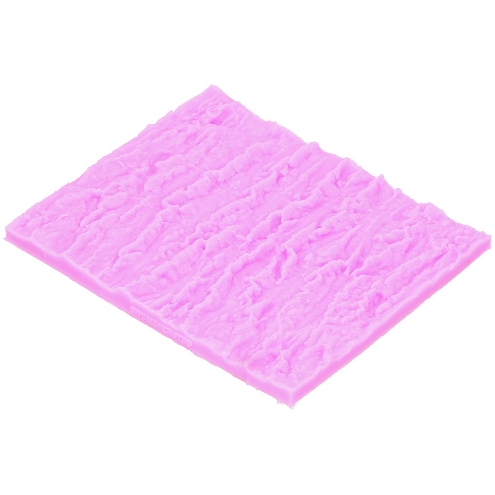 Tree Bark Texture Silicone Mold Cake Fondant Lace Mold Imprint Mat Decorating view 3