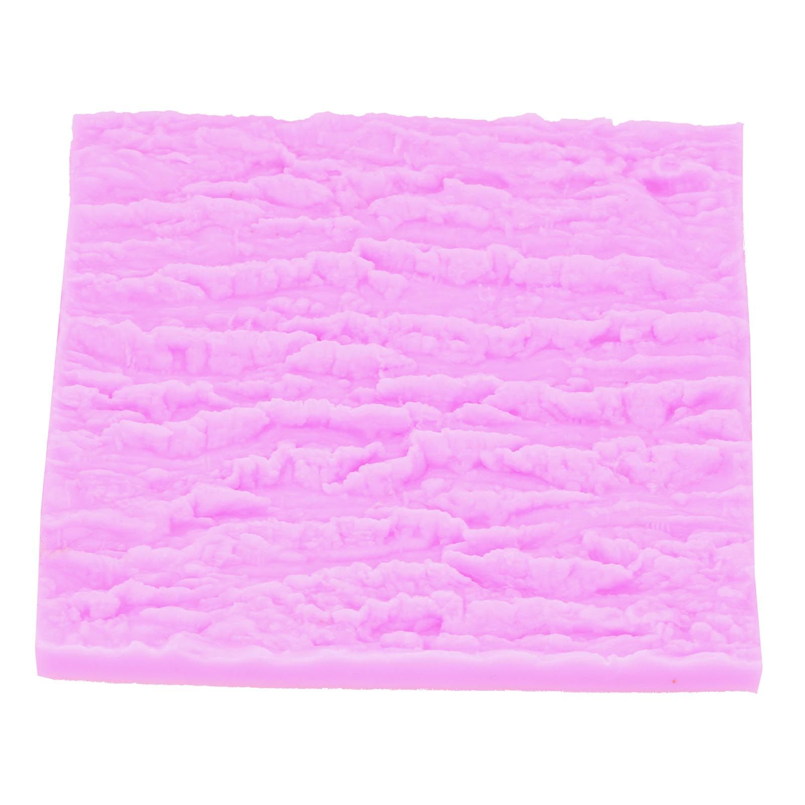 Tree Bark Texture Silicone Mold Cake Fondant Lace Mold Imprint Mat Decorating view 4