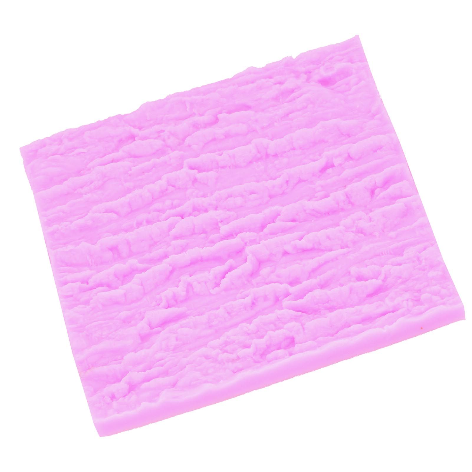 Tree Bark Texture Silicone Mold Cake Fondant Lace Mold Imprint Mat Decorating view 6