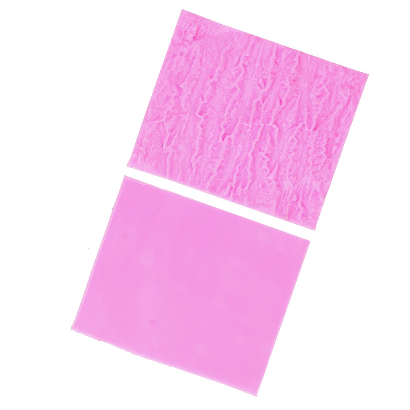 Tree Bark Texture Silicone Mold Cake Fondant Lace Mold Imprint Mat Decorating view 14