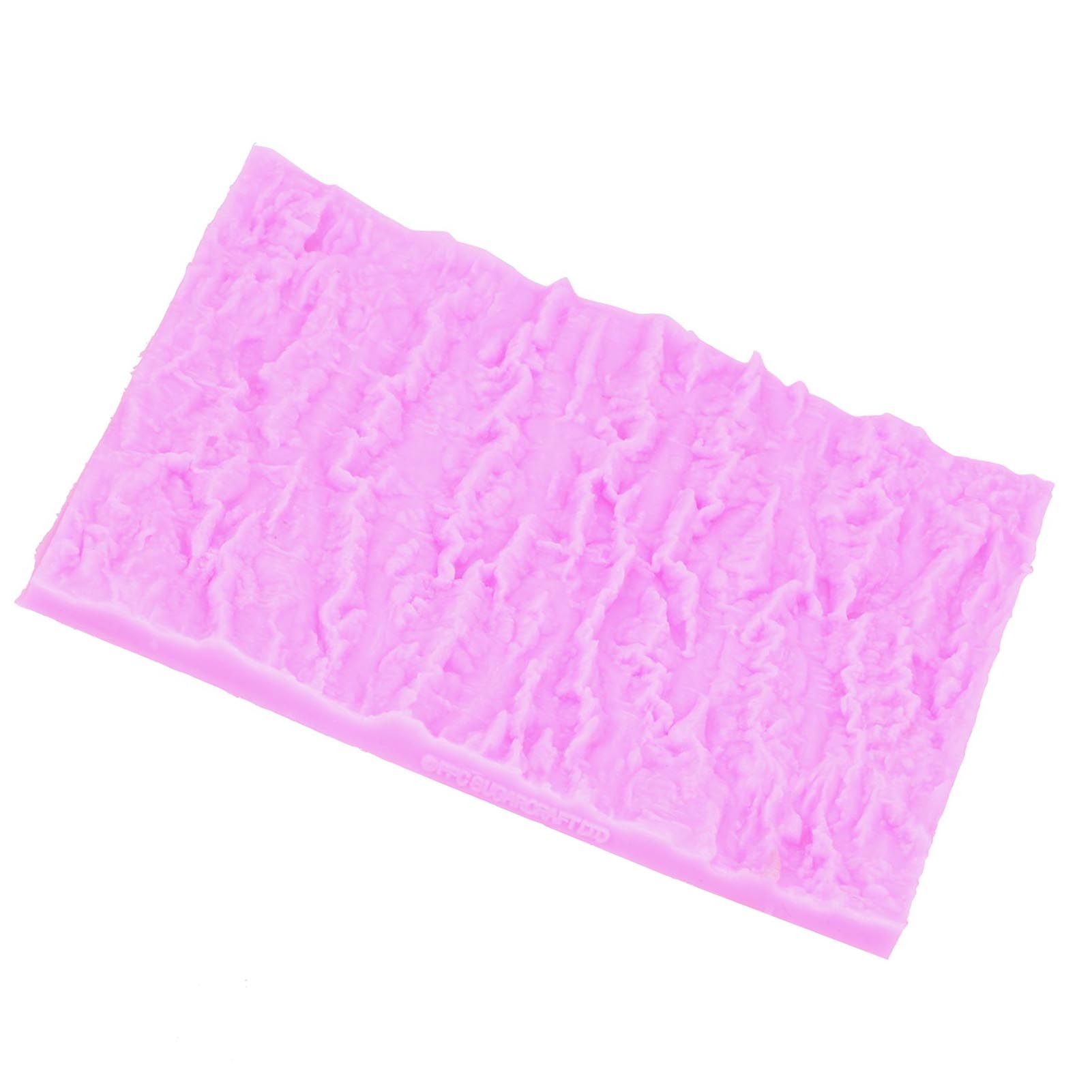 Tree Bark Texture Silicone Mold Cake Fondant Lace Mold Imprint Mat Decorating view 15