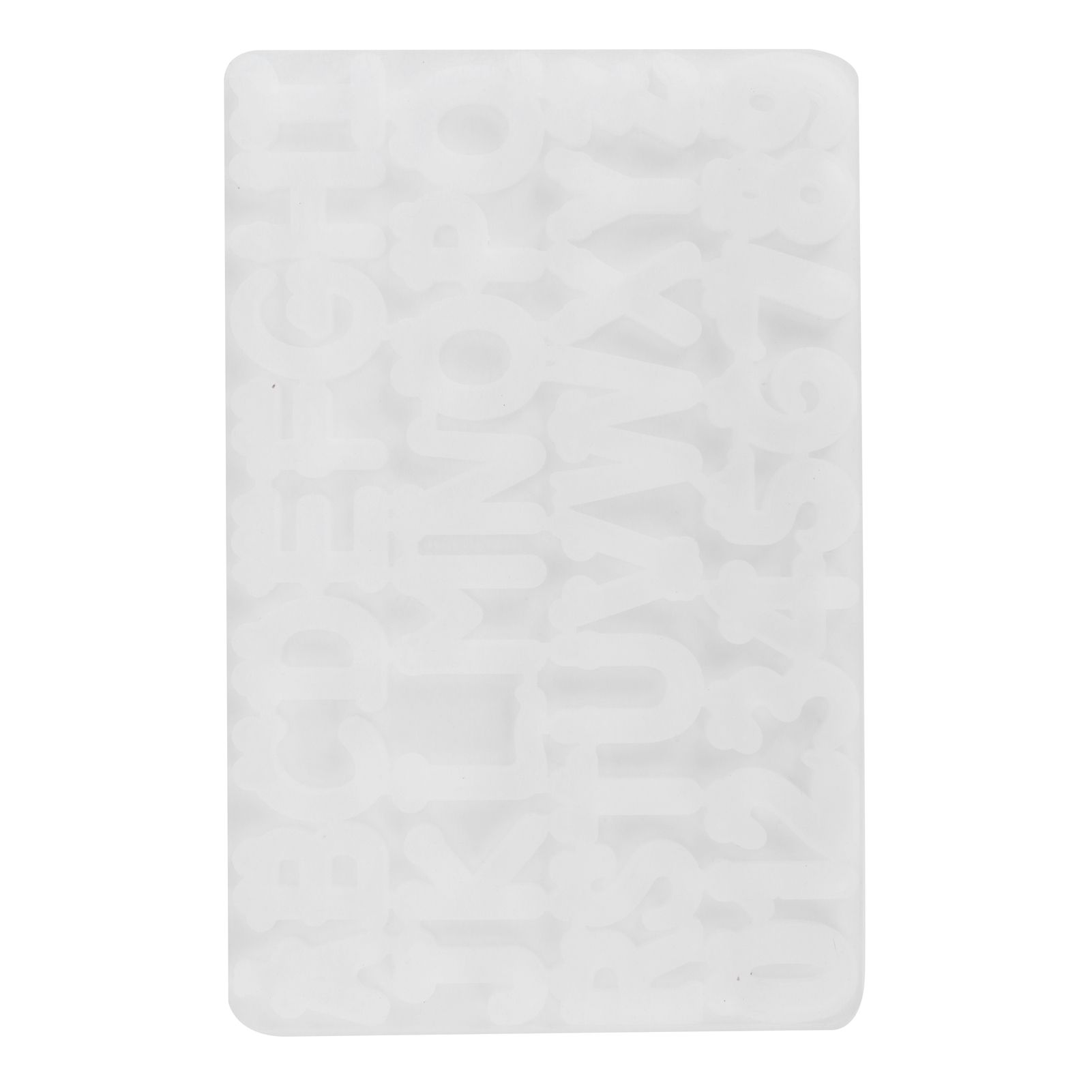 DIY Casting Mold English Alphabet Number Cookies Molds Cake Jewelry Keychain
