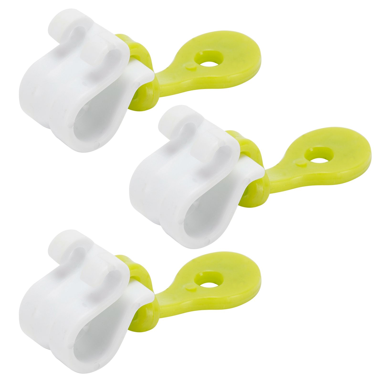 3Pcs Pastry Bag Clips Reusable Icing Bag Tie Buckles Fondant Cake Decorating Tool view 3