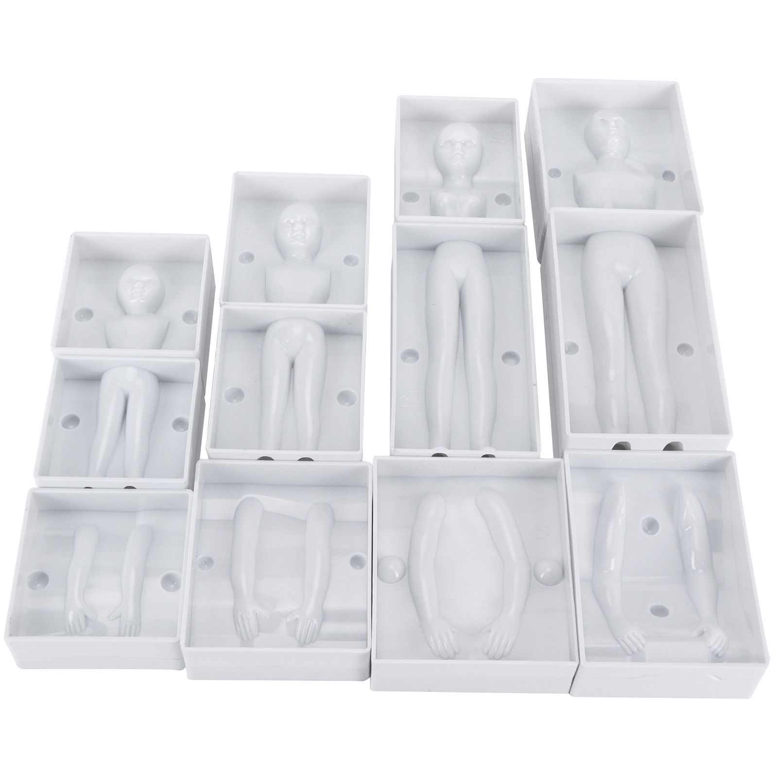 People Shaped Cake Figure Mold Body Model DIY Baking Fondant Cake Molds view 4