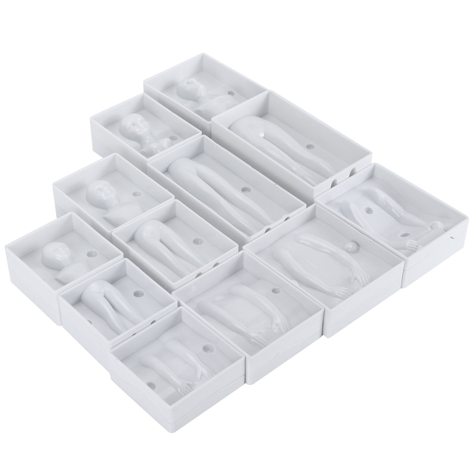 People Shaped Cake Figure Mold Body Model DIY Baking Fondant Cake Molds view 6