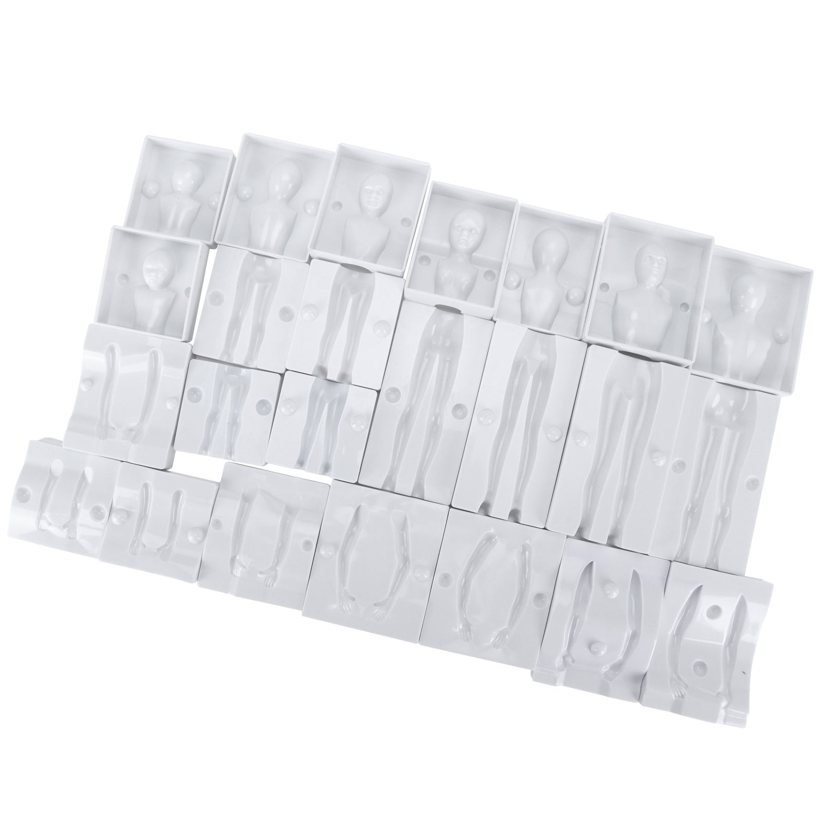 People Shaped Cake Figure Mold Body Model DIY Baking Fondant Cake Molds view 7