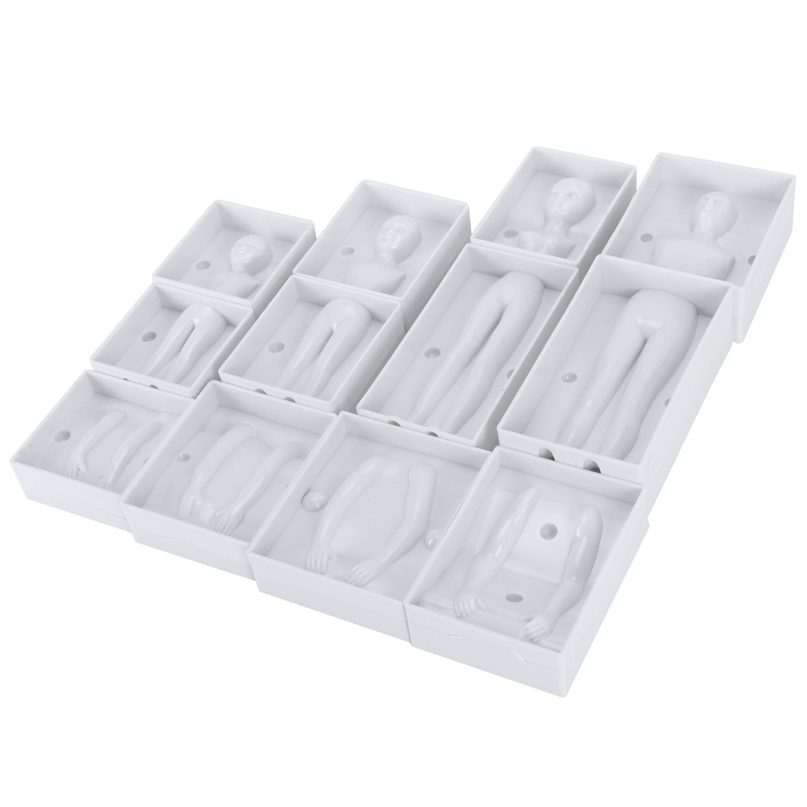 People Shaped Cake Figure Mold Body Model DIY Baking Fondant Cake Molds view 8