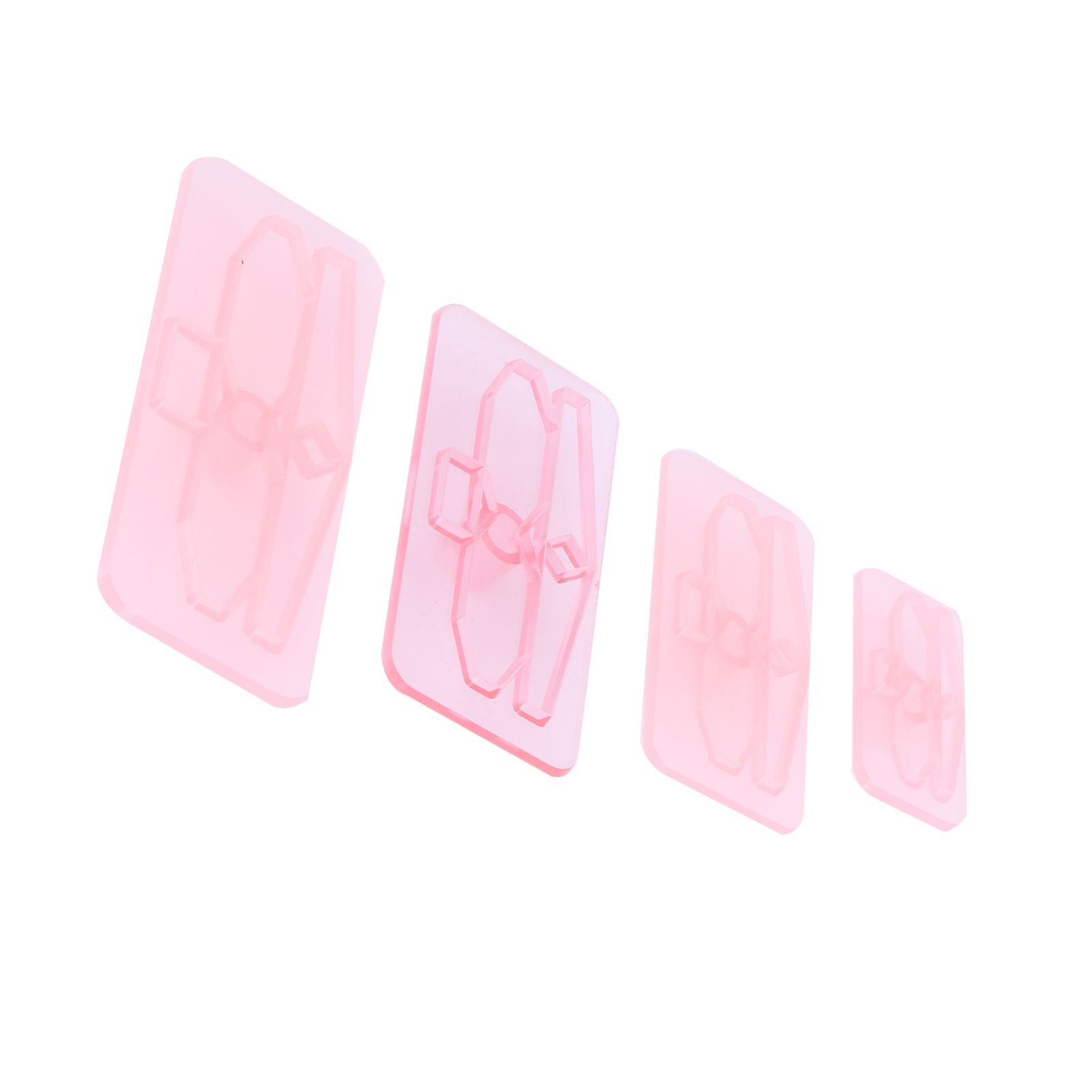 4Pcs/Set Baking Mold Bowknot‑Shaped Mould Cookies Fondant Cake Paste Dessert view 10