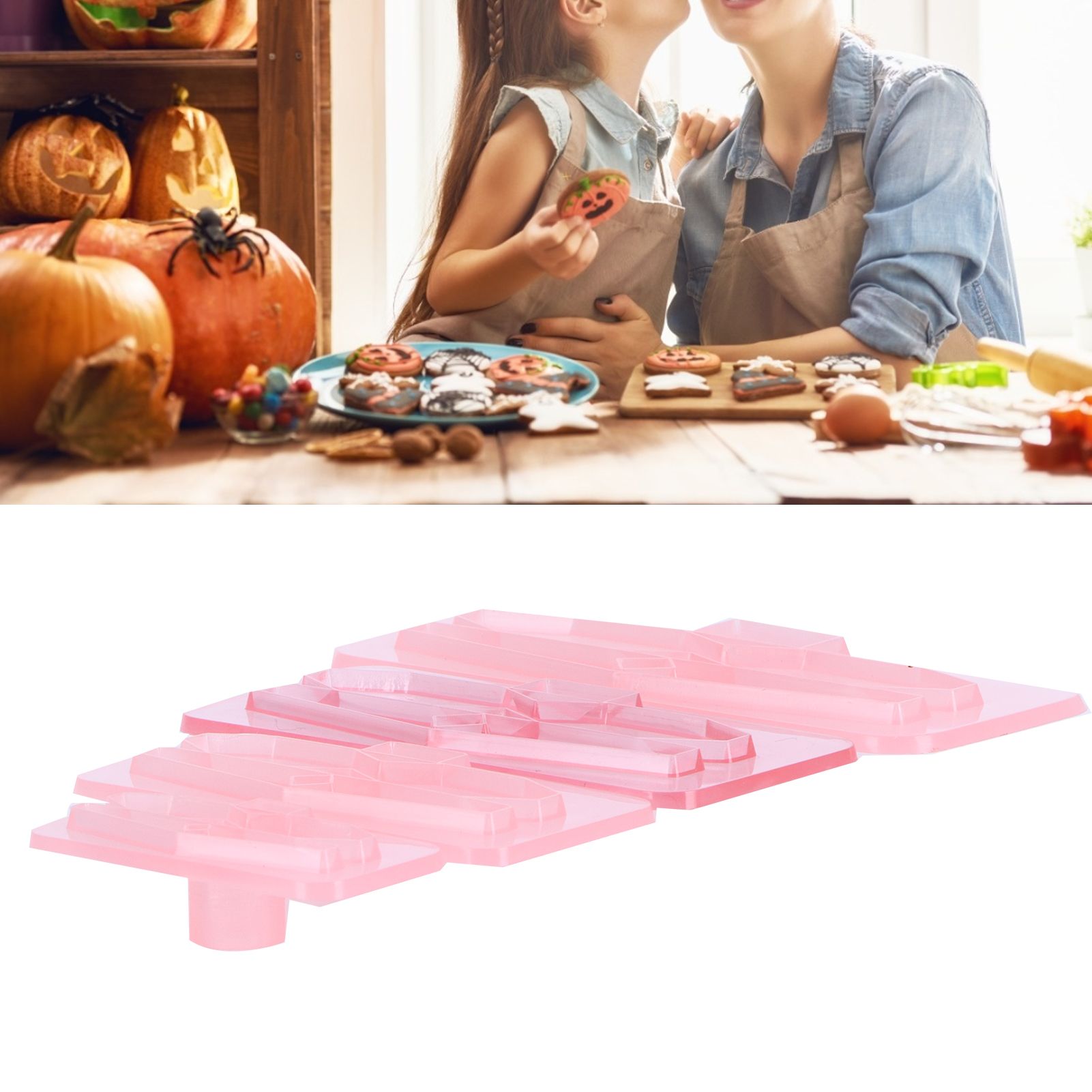 4Pcs/Set Baking Mold Bowknot‑Shaped Mould Cookies Fondant Cake Paste Dessert view 12