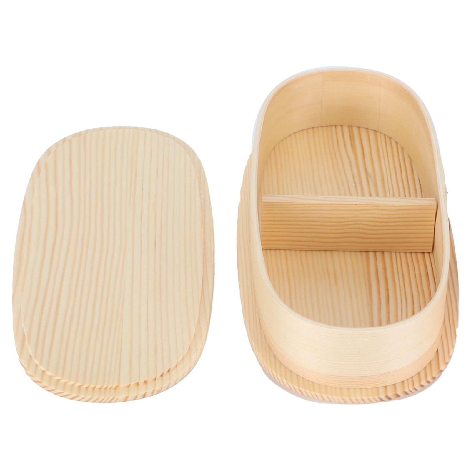 Lunch Box Set Japanese Style Wooden Food Storage Container for Students view 6