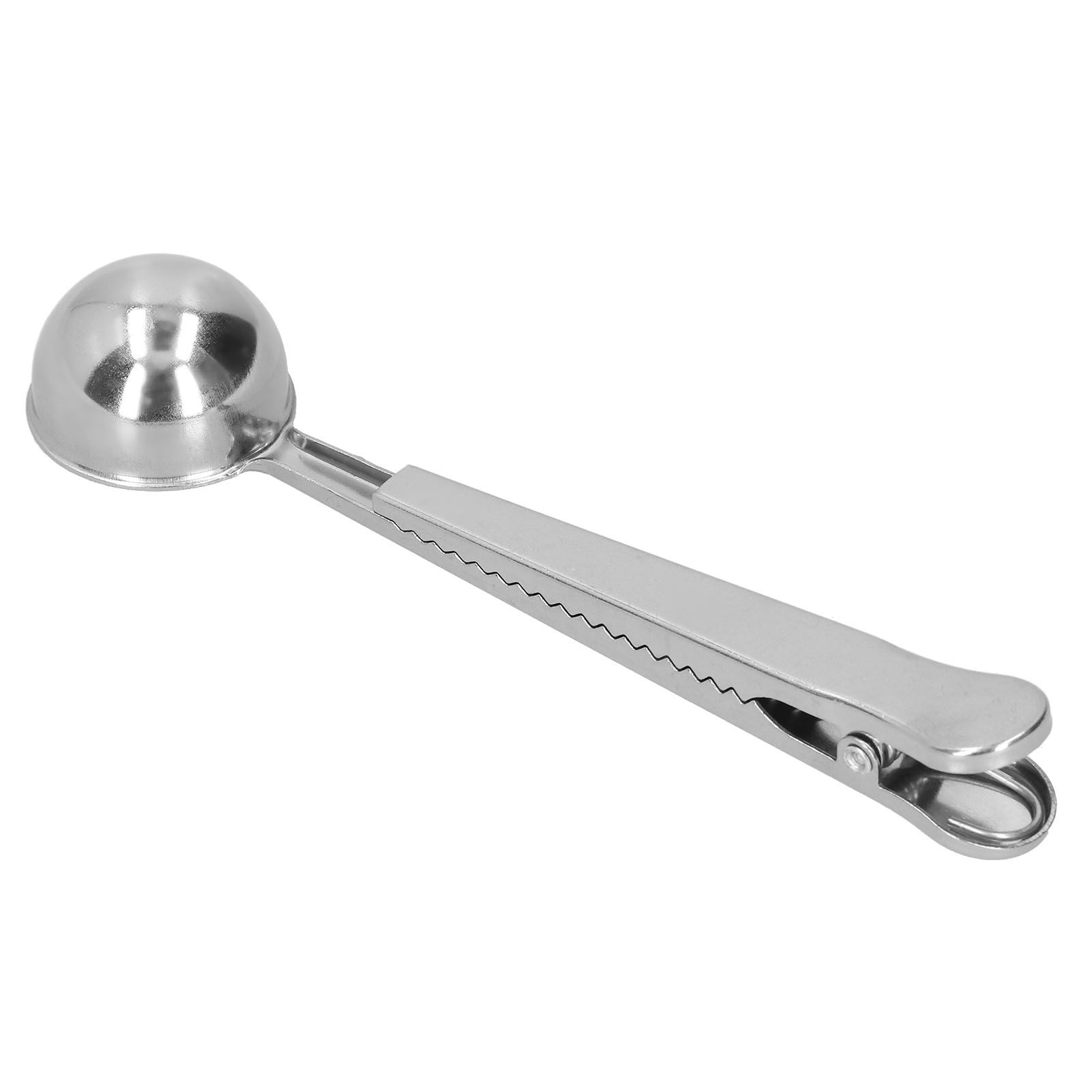 Stainless Steel Scoop Measuring Spoon with Sealing Clip for Tea Coffee Milk Powder view 14