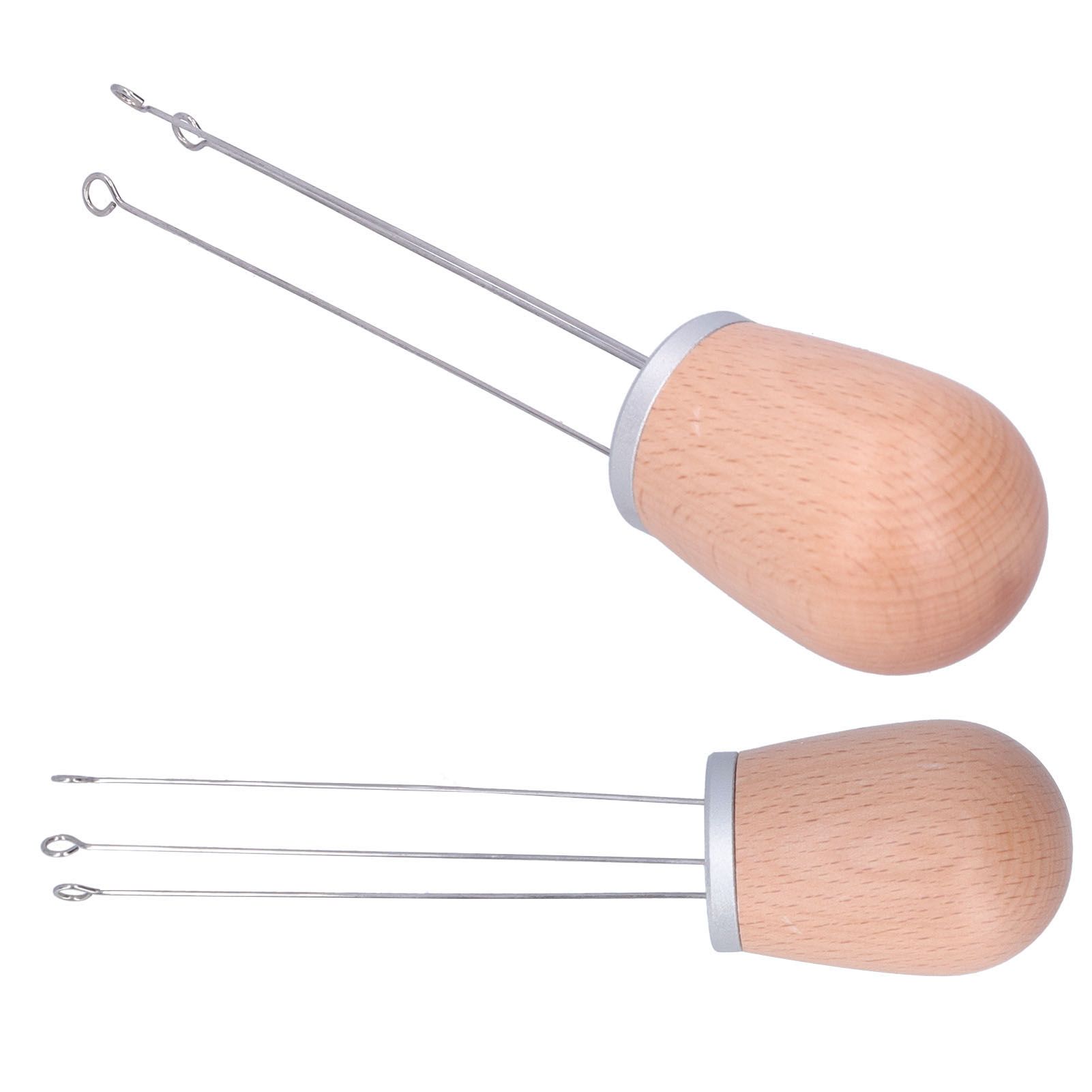 Needle Type Coffee Powder Distributor Wood Handle Coffee Stirrer Distribution view 2