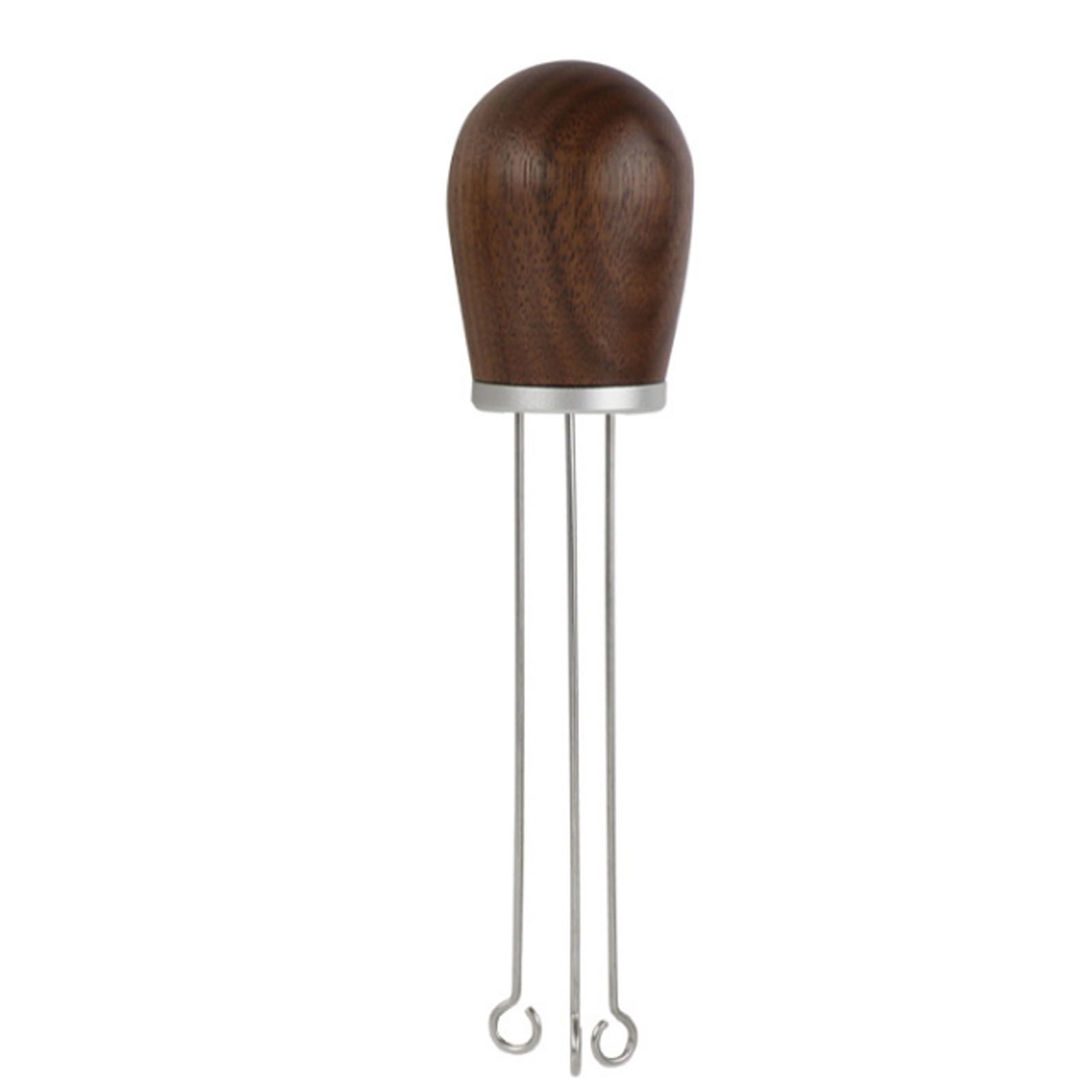 Needle Type Coffee Powder Distributor Wood Handle Coffee Stirrer Distribution