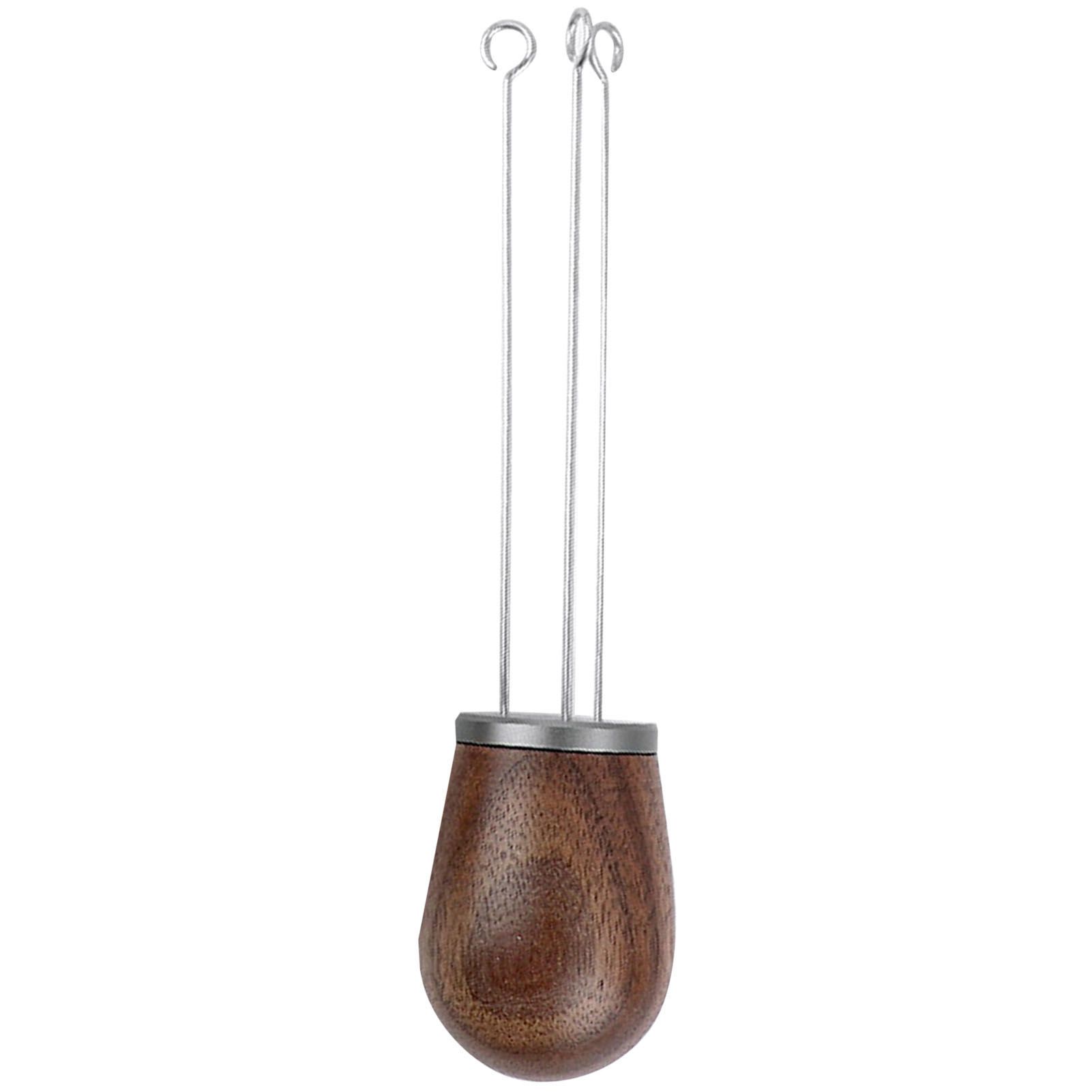 Needle Type Coffee Powder Distributor Wood Handle Coffee Stirrer Distribution view 8