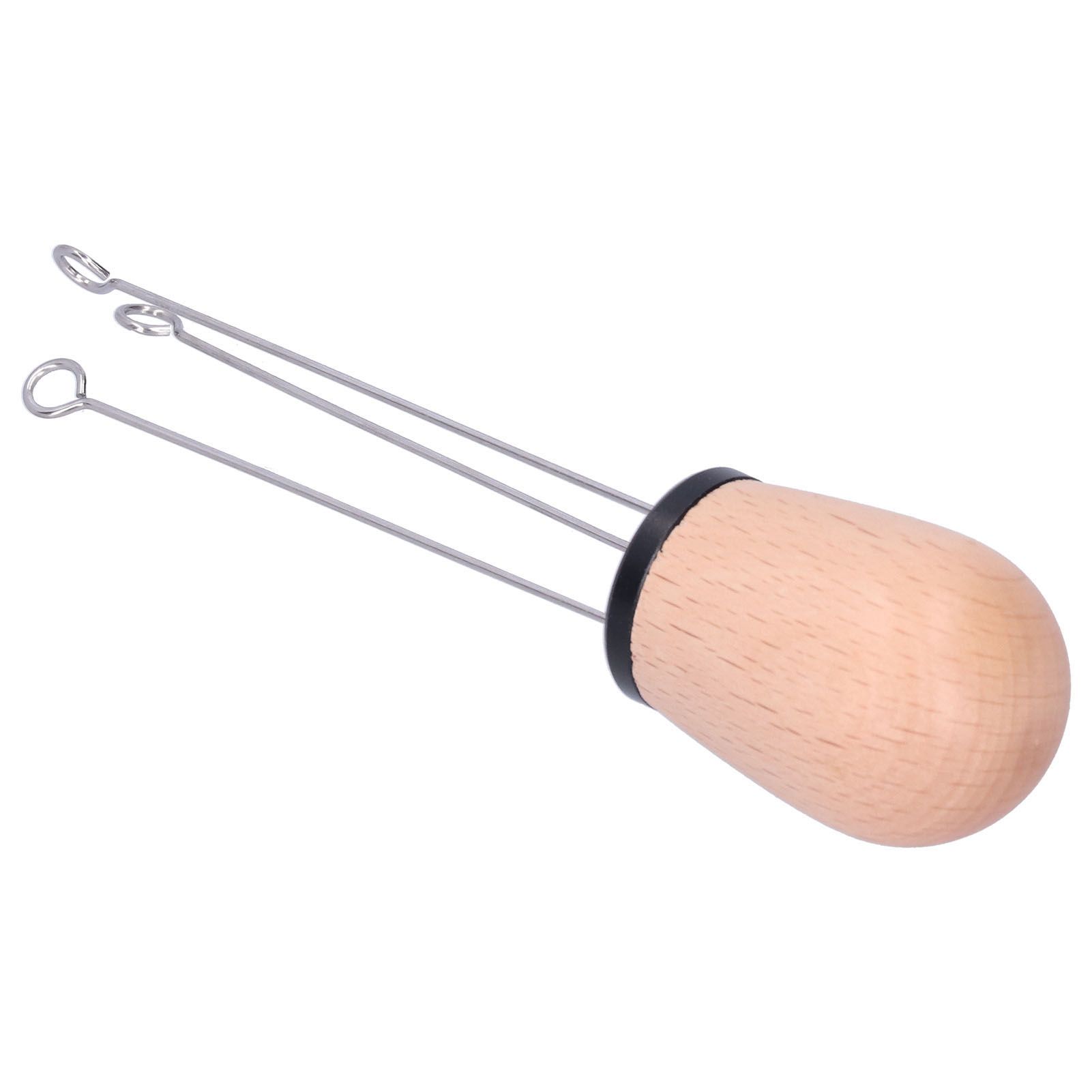 Needle Type Coffee Powder Distributor Wood Handle Coffee Stirrer Distribution view 3