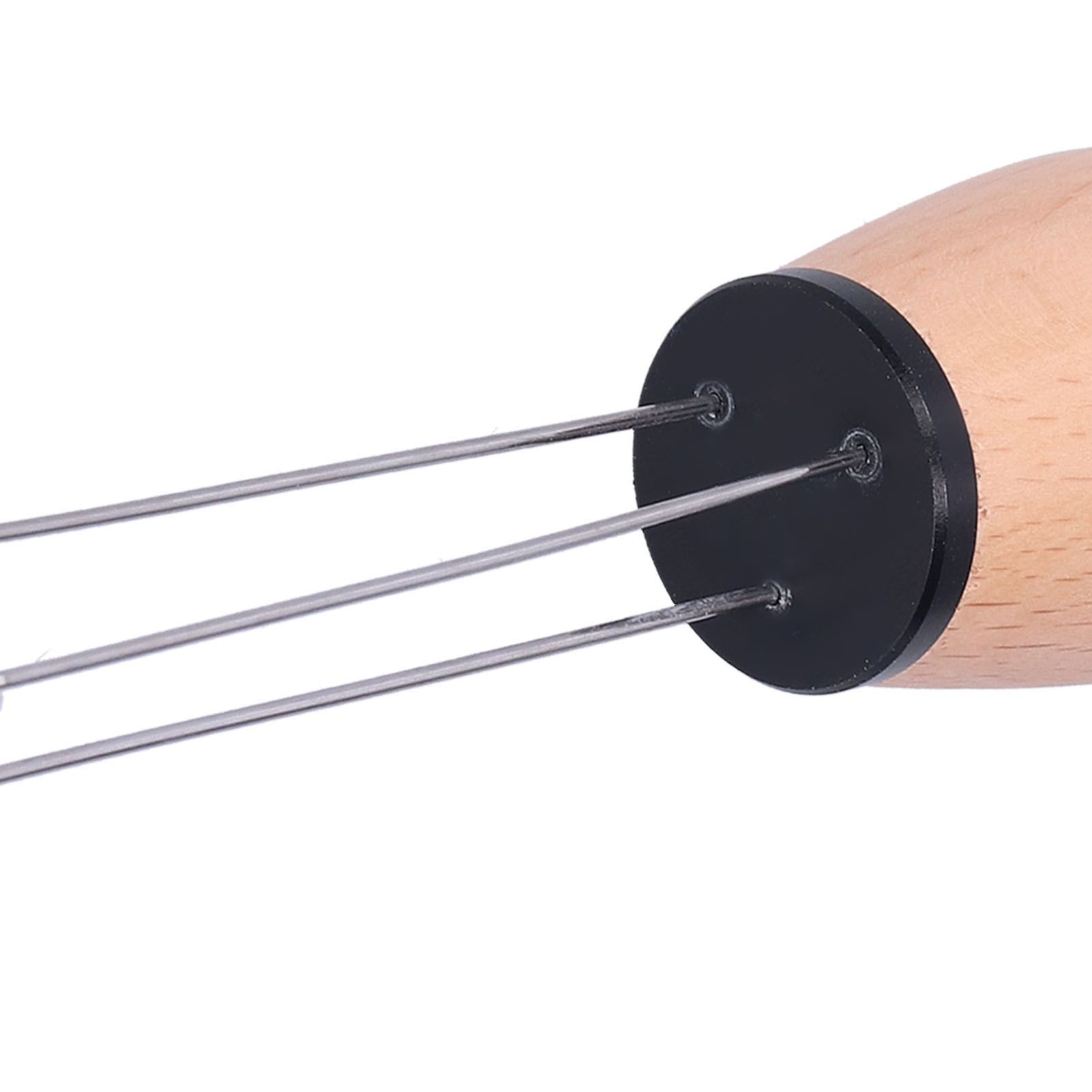 Needle Type Coffee Powder Distributor Wood Handle Coffee Stirrer Distribution view 13