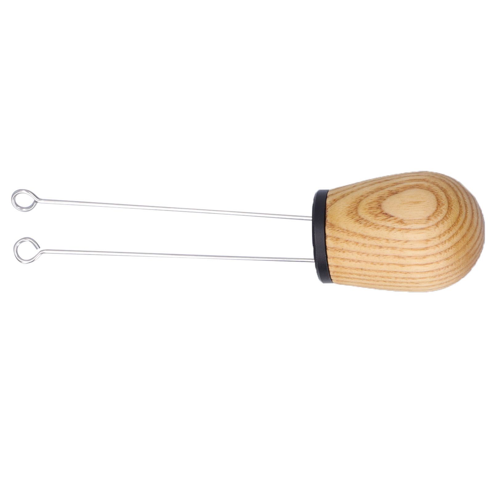 Needle Type Coffee Powder Distributor Wood Handle Coffee Stirrer Distribution view 3