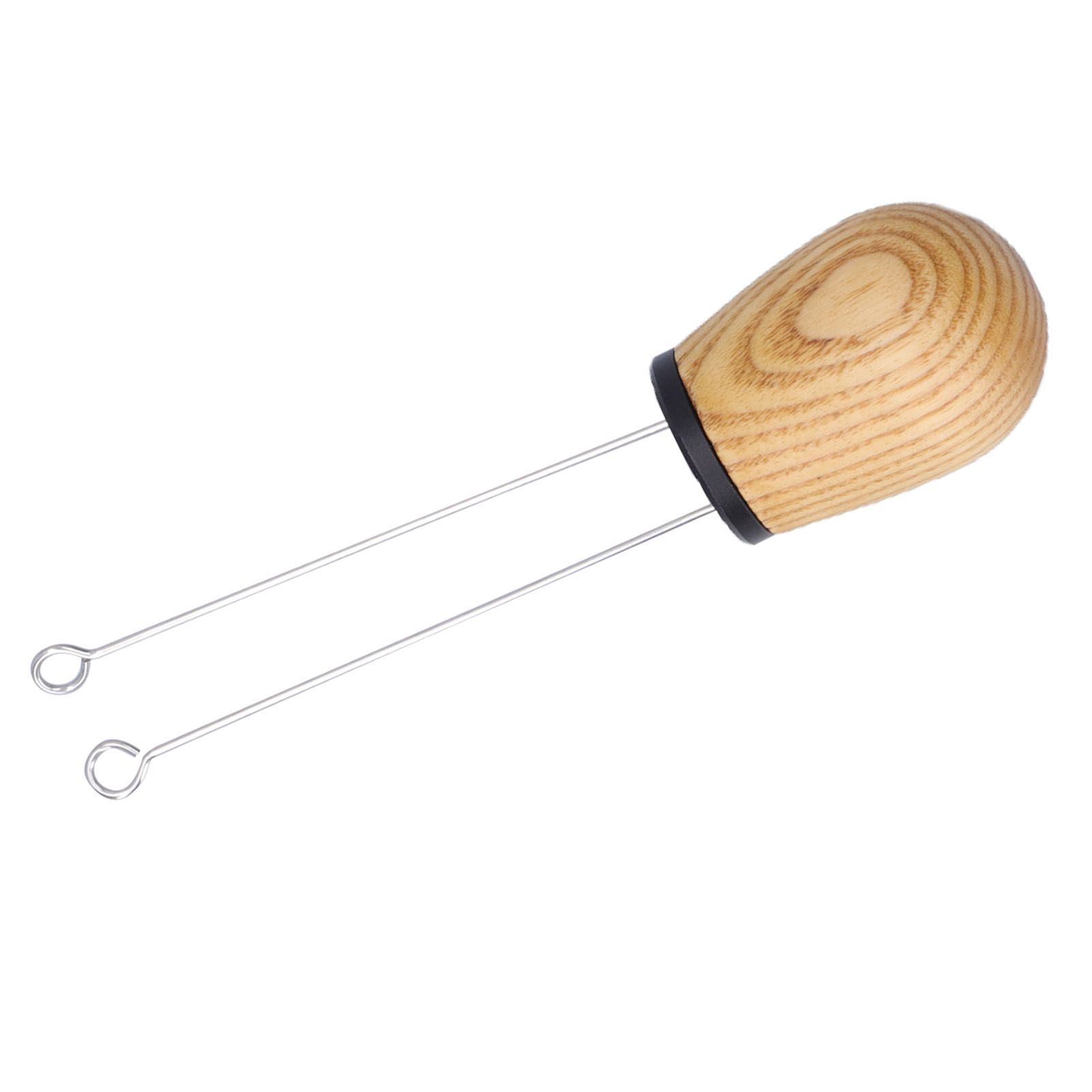 Needle Type Coffee Powder Distributor Wood Handle Coffee Stirrer Distribution view 10