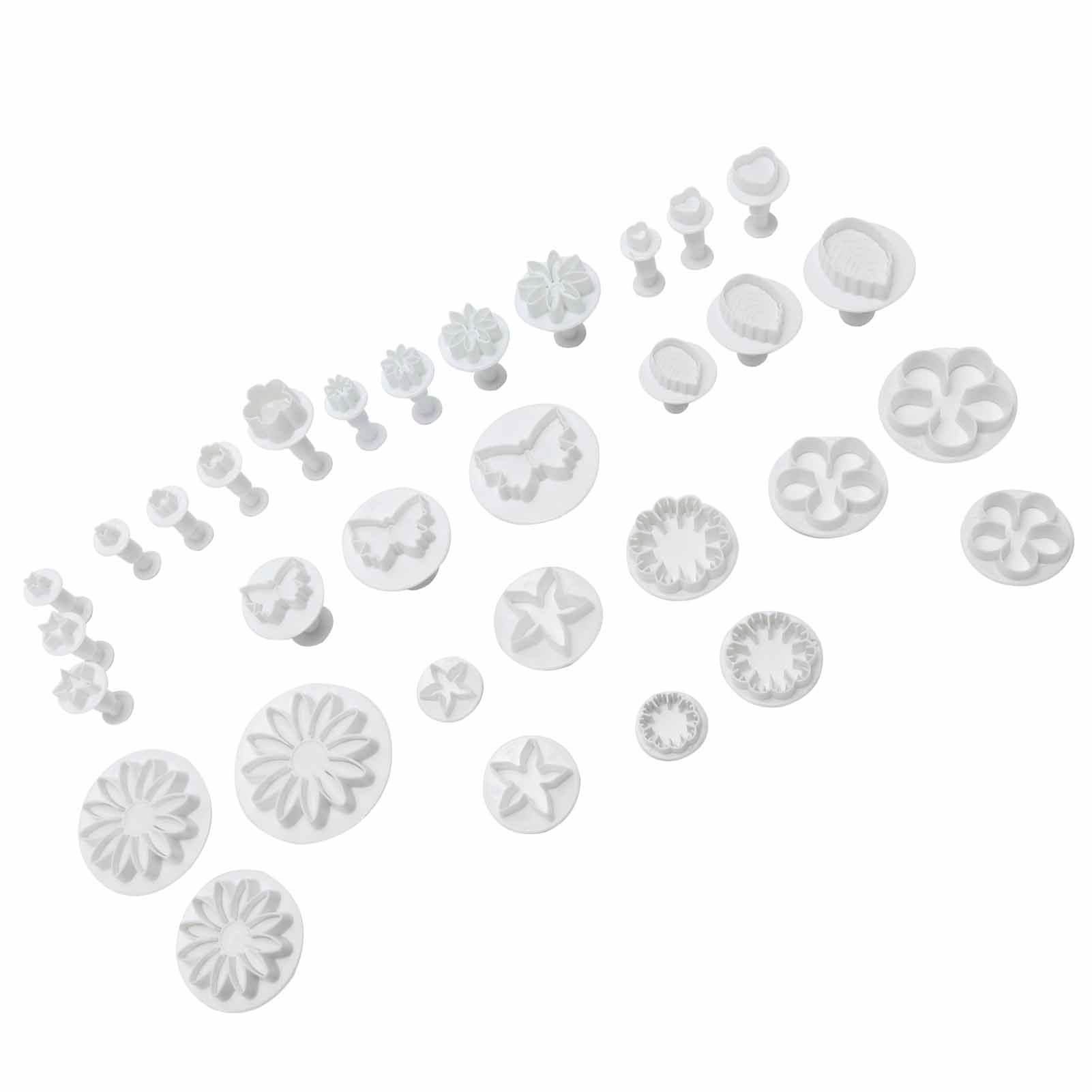 33Pcs/Set Fondant Cake Baking Tool DIY Biscuits Cookies Mold Cooking Tool view 2