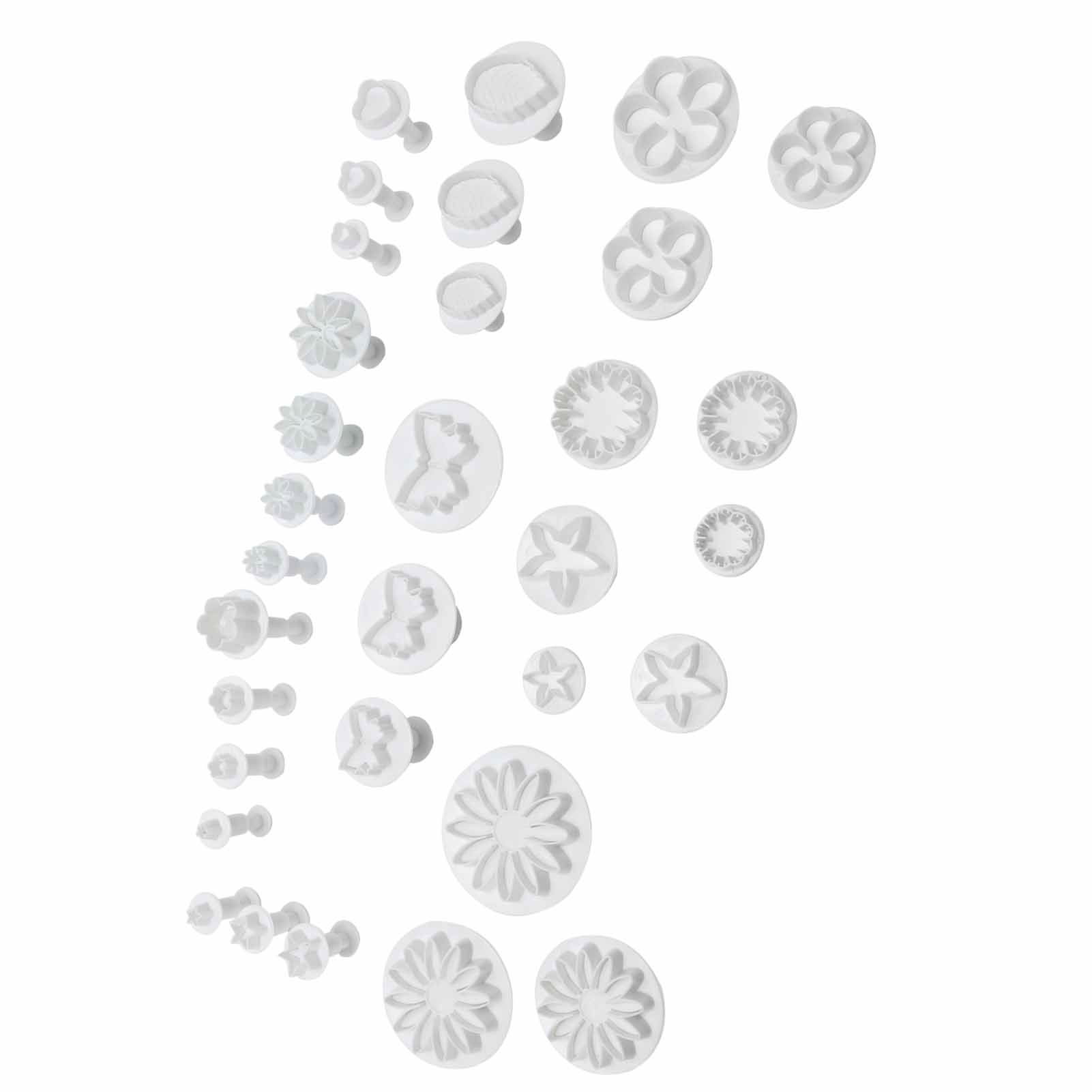 33Pcs/Set Fondant Cake Baking Tool DIY Biscuits Cookies Mold Cooking Tool view 4