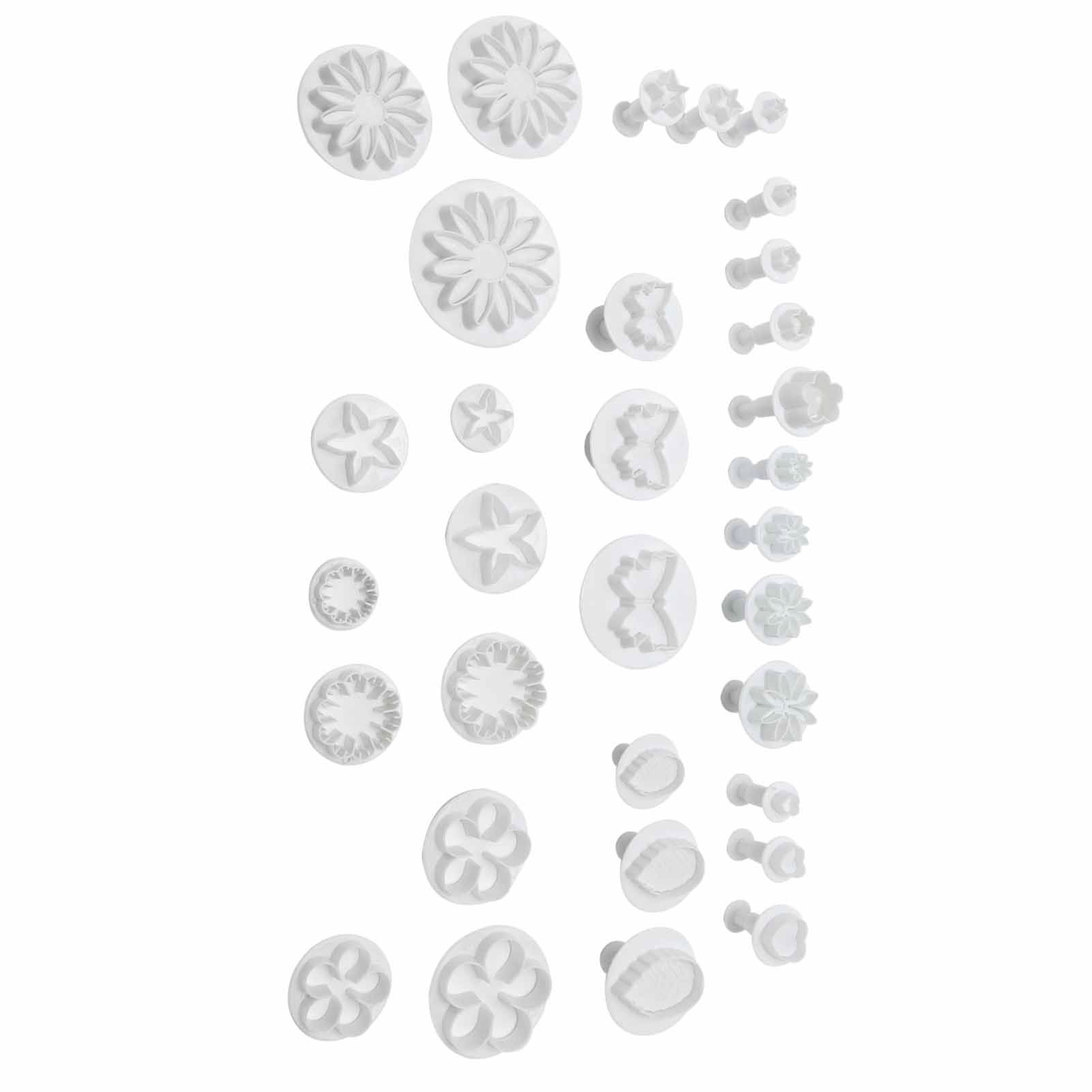 33Pcs/Set Fondant Cake Baking Tool DIY Biscuits Cookies Mold Cooking Tool view 6