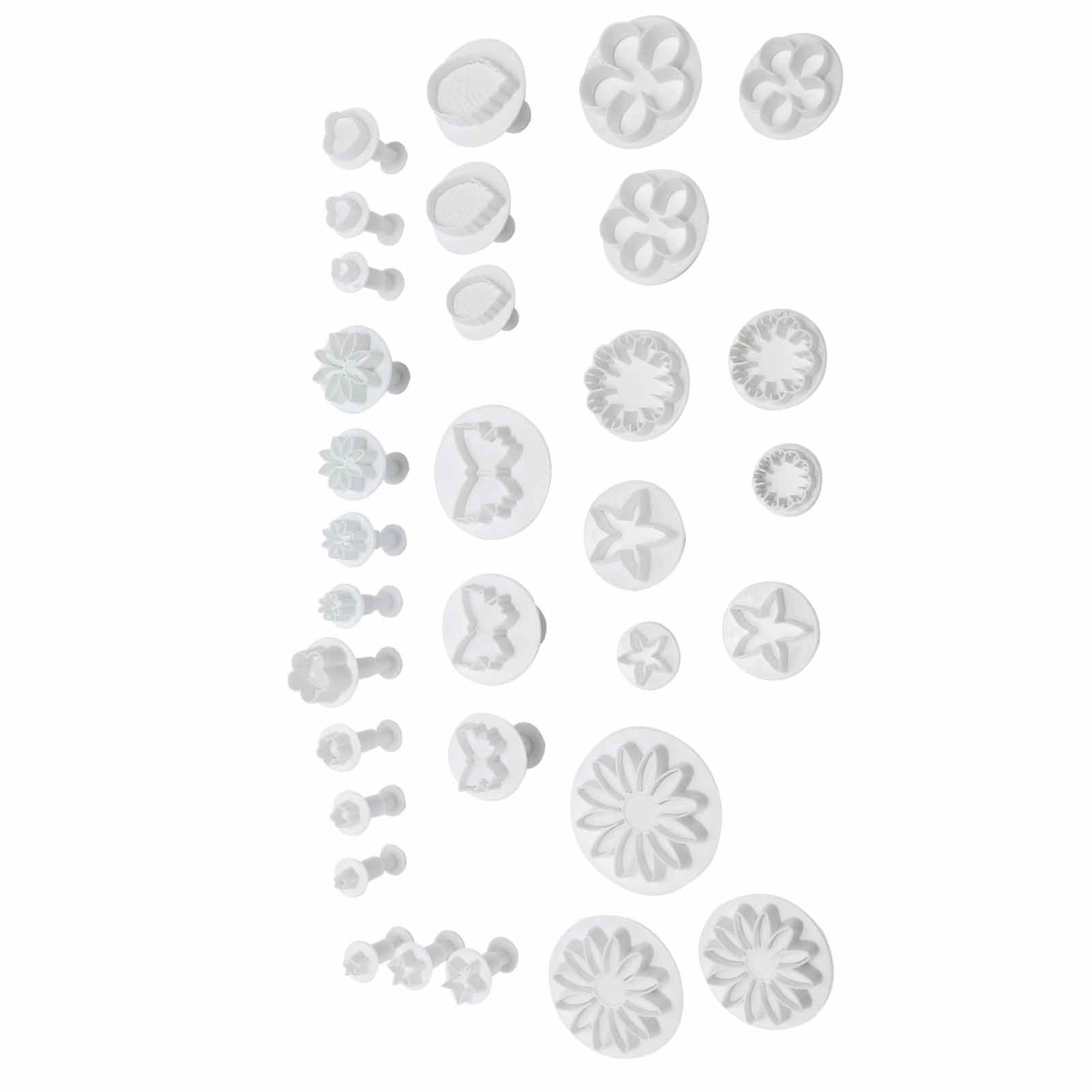 33Pcs/Set Fondant Cake Baking Tool DIY Biscuits Cookies Mold Cooking Tool view 7