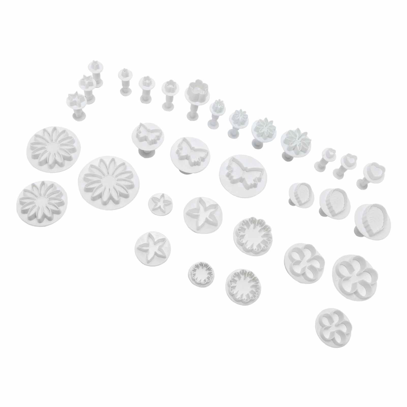 33Pcs/Set Fondant Cake Baking Tool DIY Biscuits Cookies Mold Cooking Tool view 9