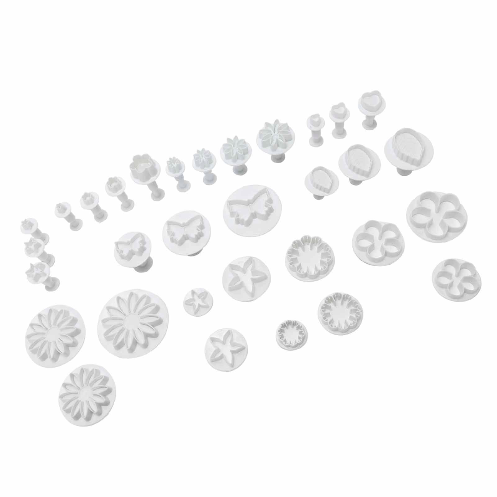 33Pcs/Set Fondant Cake Baking Tool DIY Biscuits Cookies Mold Cooking Tool view 10