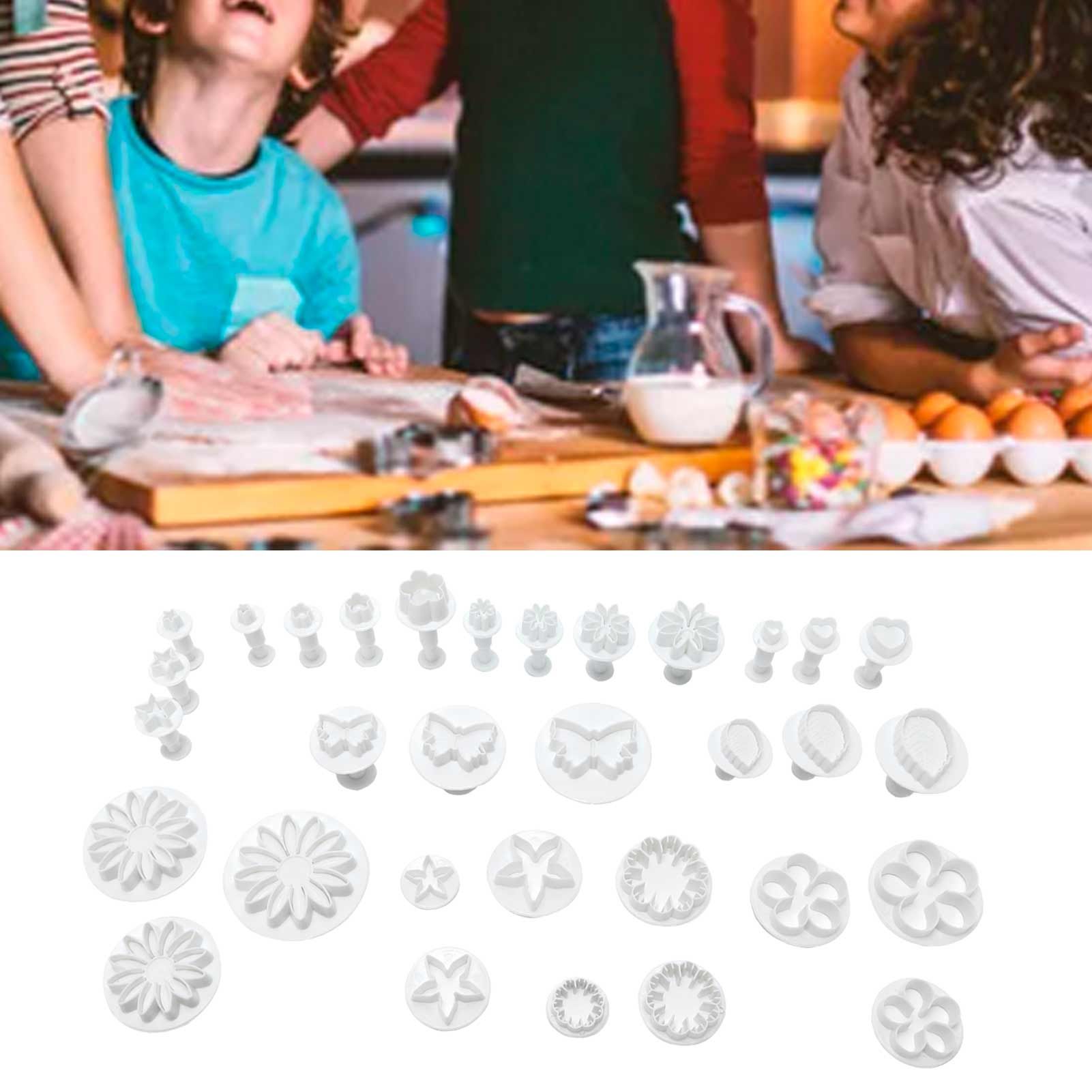 33Pcs/Set Fondant Cake Baking Tool DIY Biscuits Cookies Mold Cooking Tool view 11