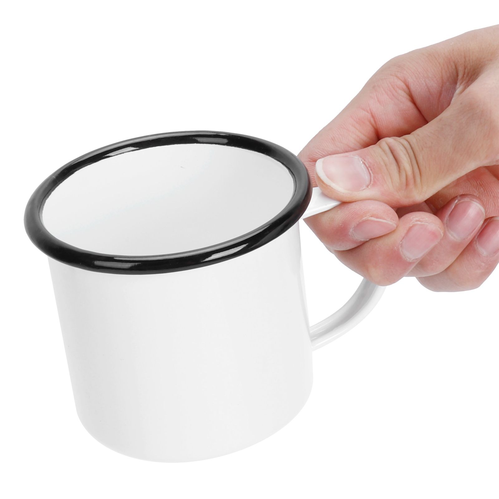 8cm 350ml Enamel Cup Environmentally Friendly Thickened Water Cup for Coffee view 9