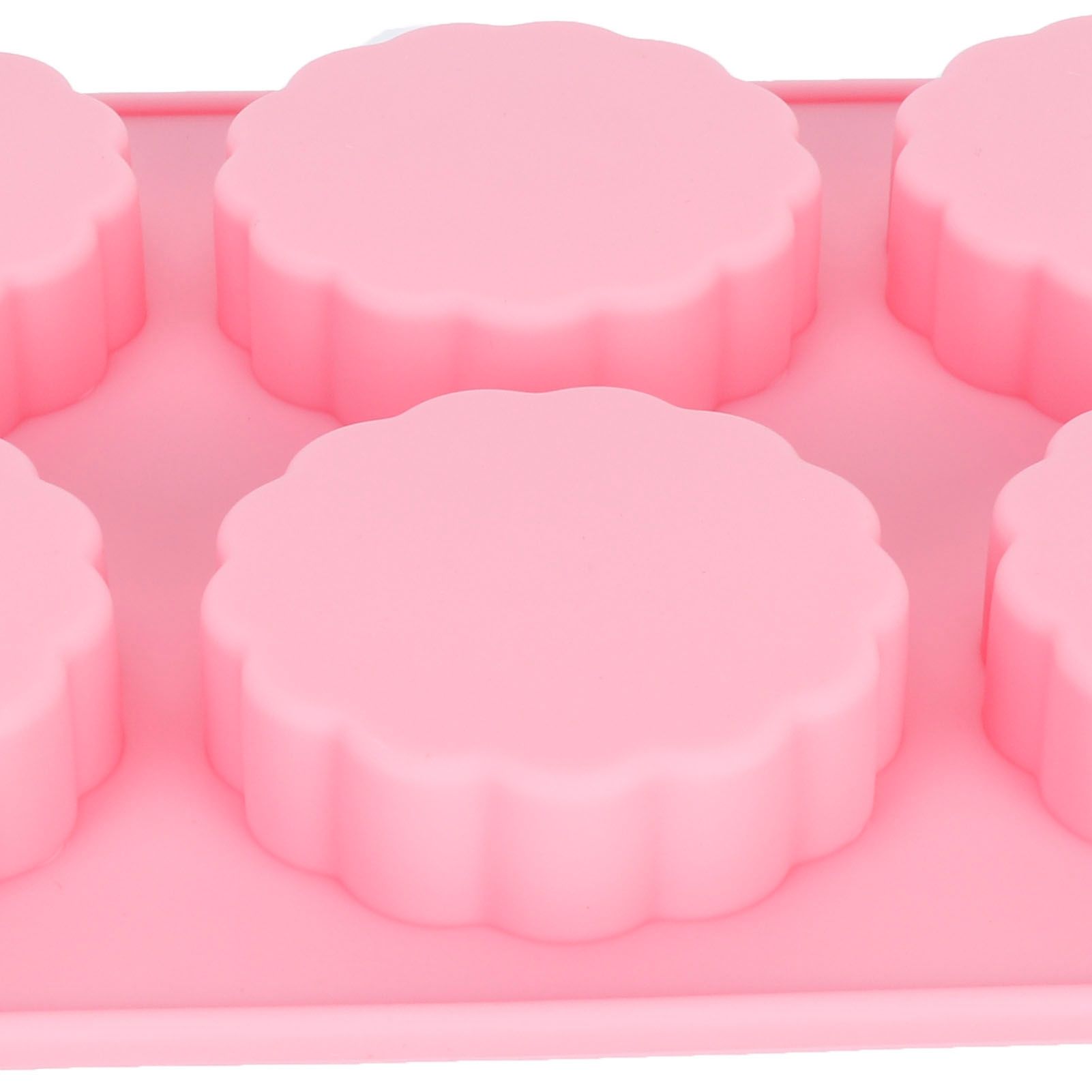 6Grid Mooncake Silicone Mold DIY Baking HandMade Soap Mold for Dessert Kitchen view 15