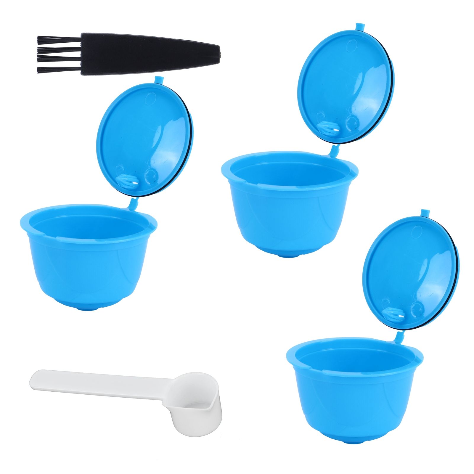 Refillable Coffee Capsule Filter Cup Kit Accessories for DOLCE GUSTO Coffee view 8