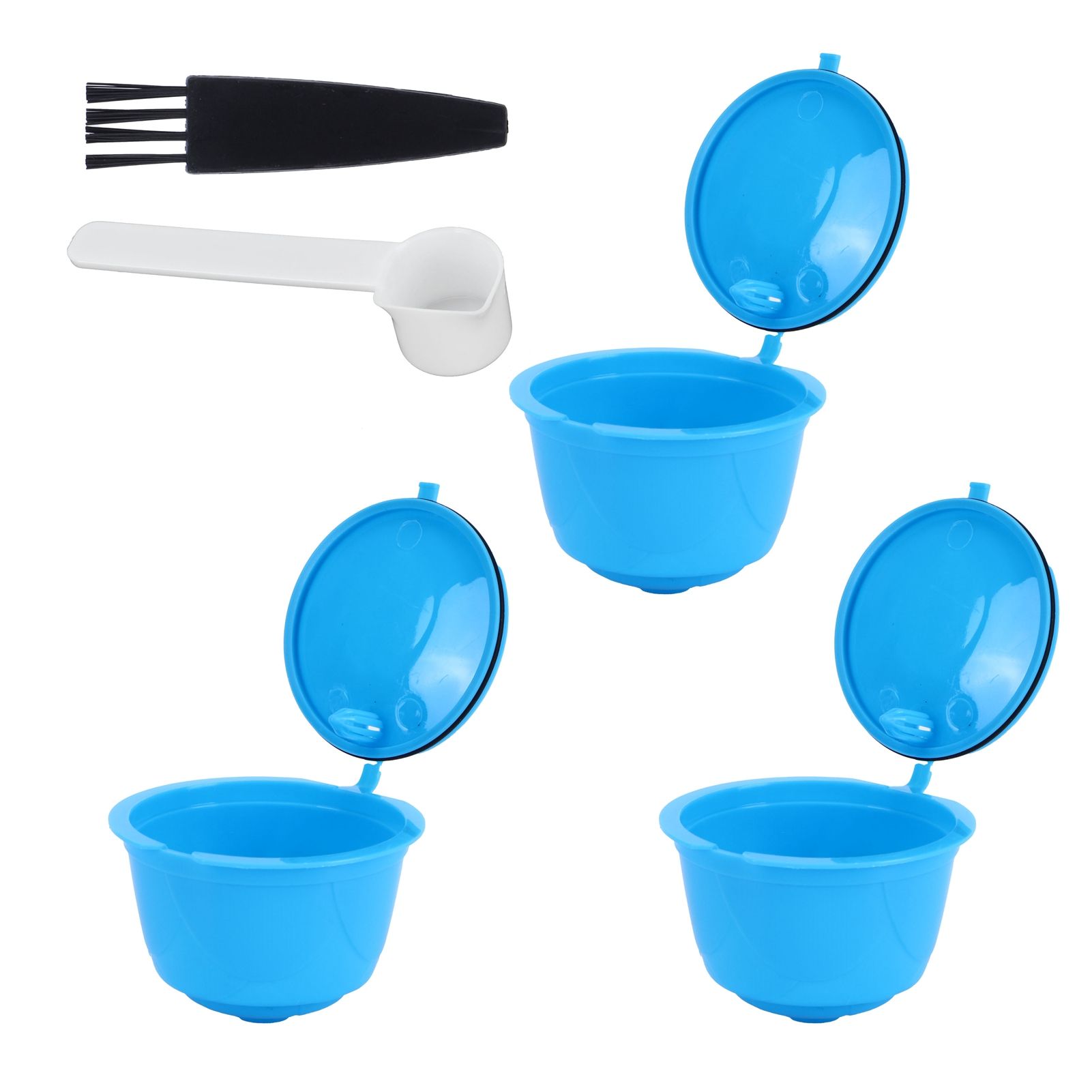 Refillable Coffee Capsule Filter Cup Kit Accessories for DOLCE GUSTO Coffee view 9