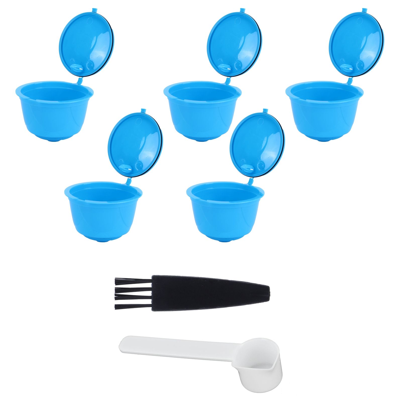 Refillable Coffee Capsule Filter Cup Kit Accessories for DOLCE GUSTO Coffee view 8