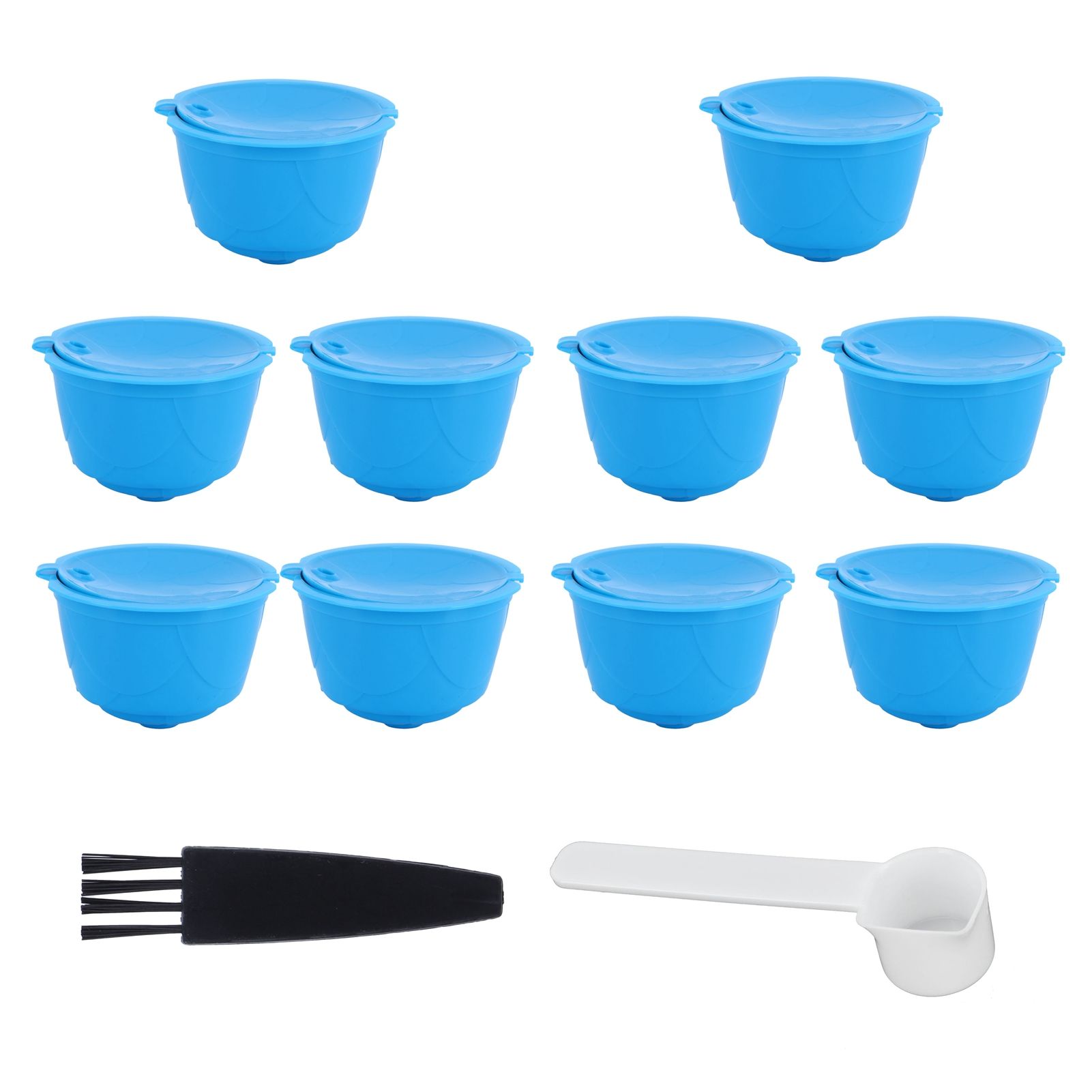 Refillable Coffee Capsule Filter Cup Kit Accessories for DOLCE GUSTO Coffee view 3