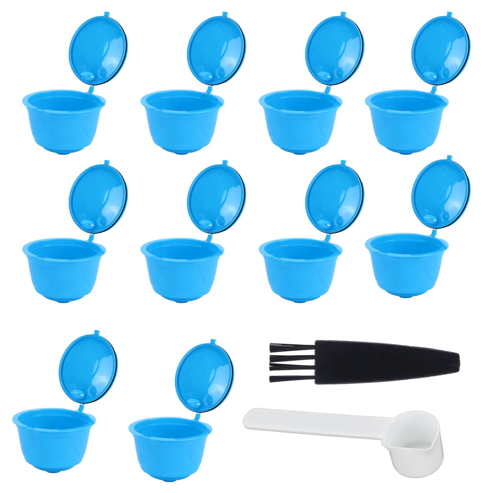 Refillable Coffee Capsule Filter Cup Kit Accessories for DOLCE GUSTO Coffee view 8