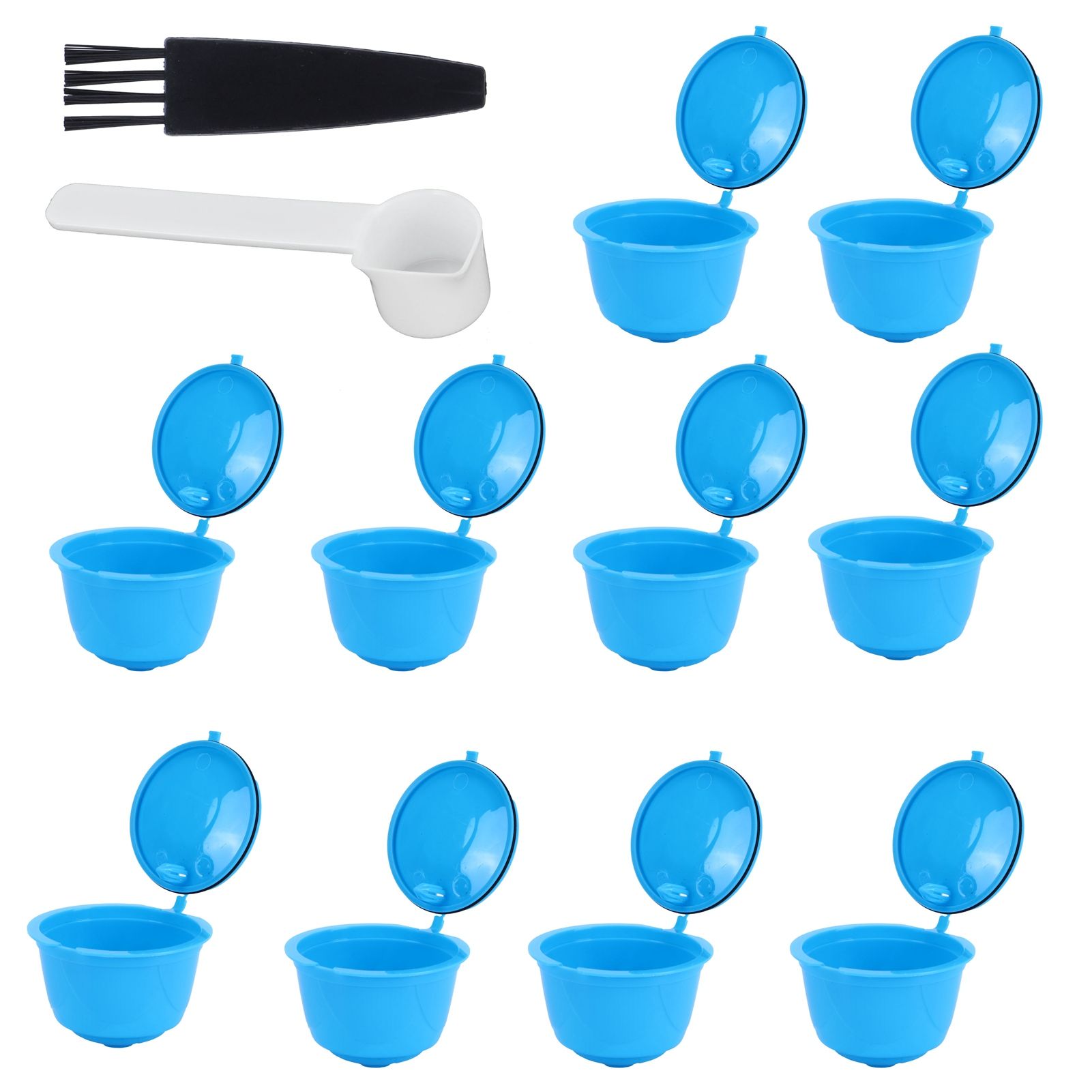Refillable Coffee Capsule Filter Cup Kit Accessories for DOLCE GUSTO Coffee view 9