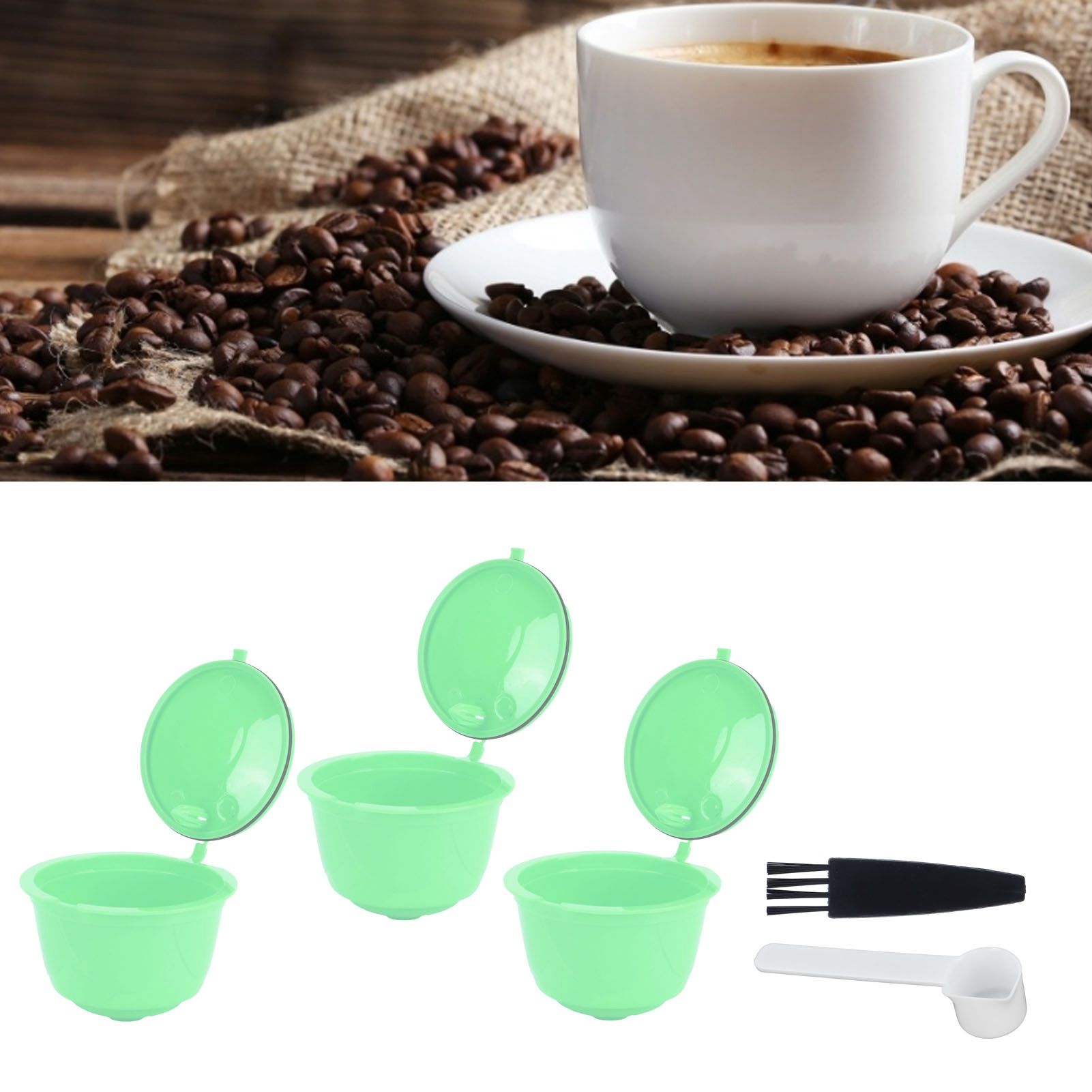 Coffee Capsule Set Stainless Steel Coffee Filter Cup for DOLCE GUSTO Coffee view 11