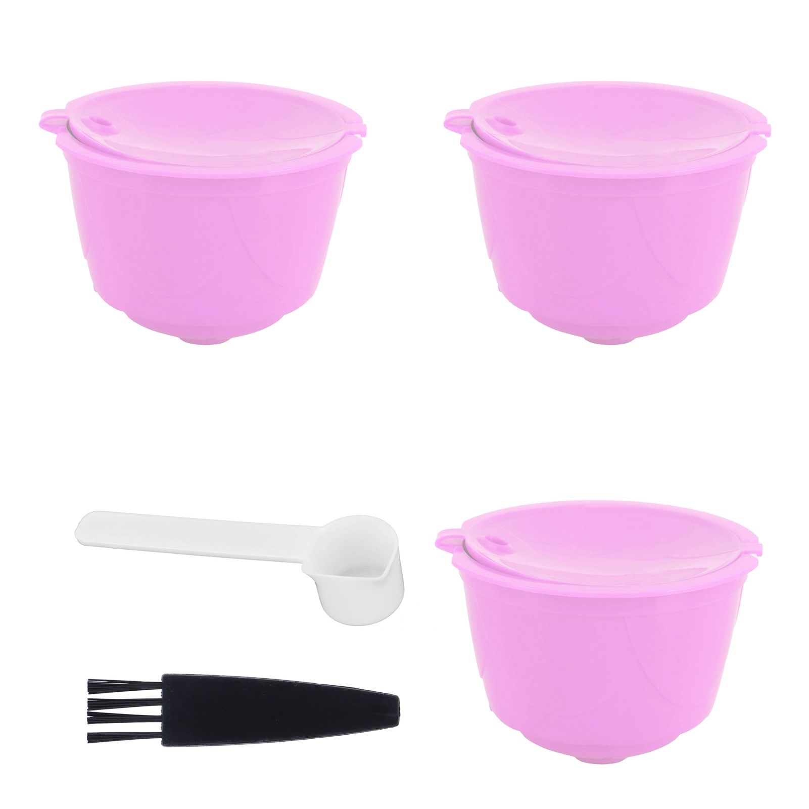 Reusable Capsules Set Refillable Coffee Filter Cup Pod for DOLCE GUSTO Coffee view 2