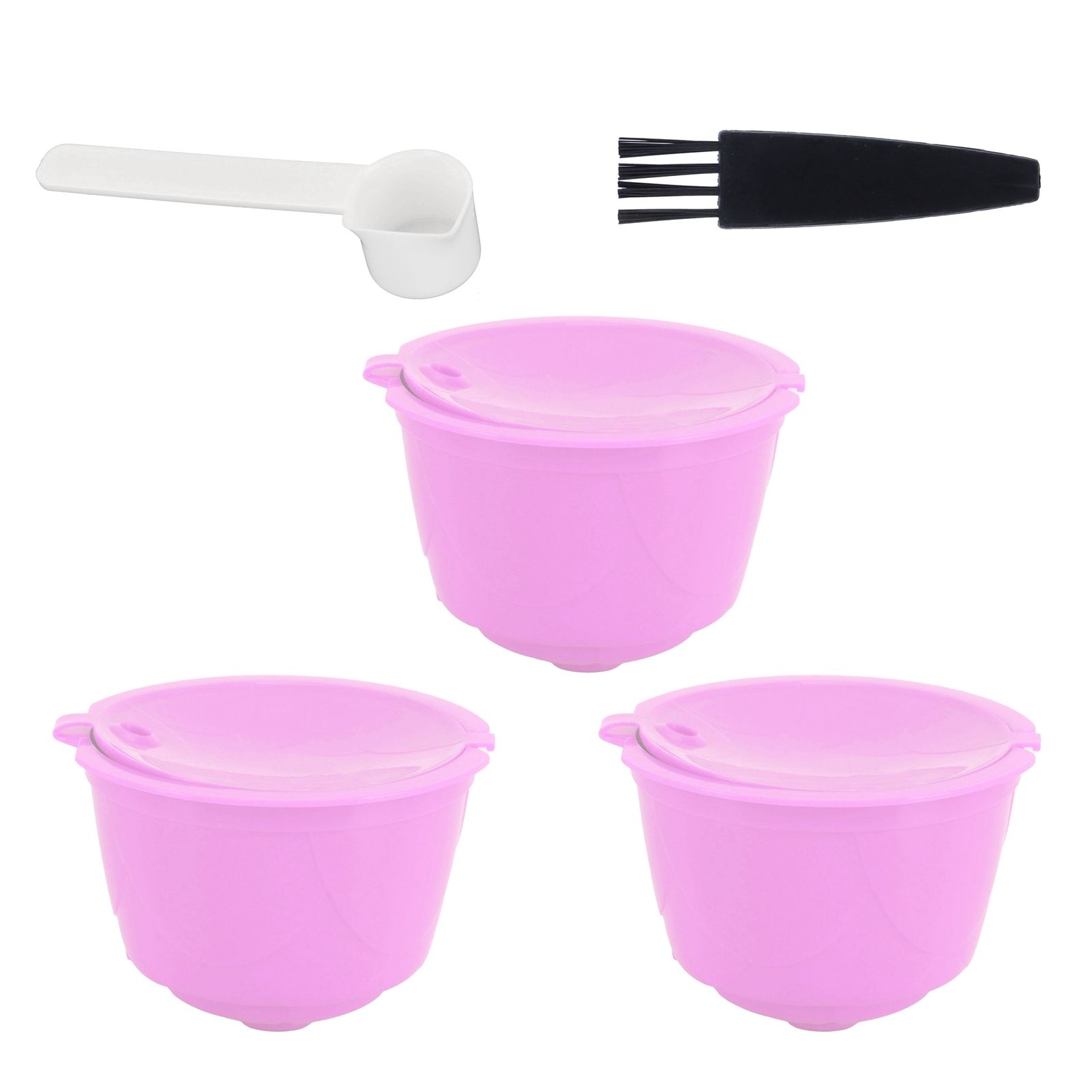 Reusable Capsules Set Refillable Coffee Filter Cup Pod for DOLCE GUSTO Coffee view 5