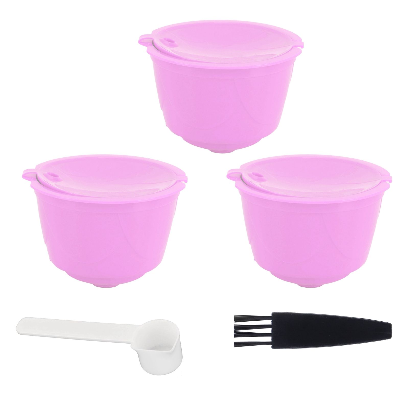 Reusable Capsules Set Refillable Coffee Filter Cup Pod for DOLCE GUSTO Coffee view 6