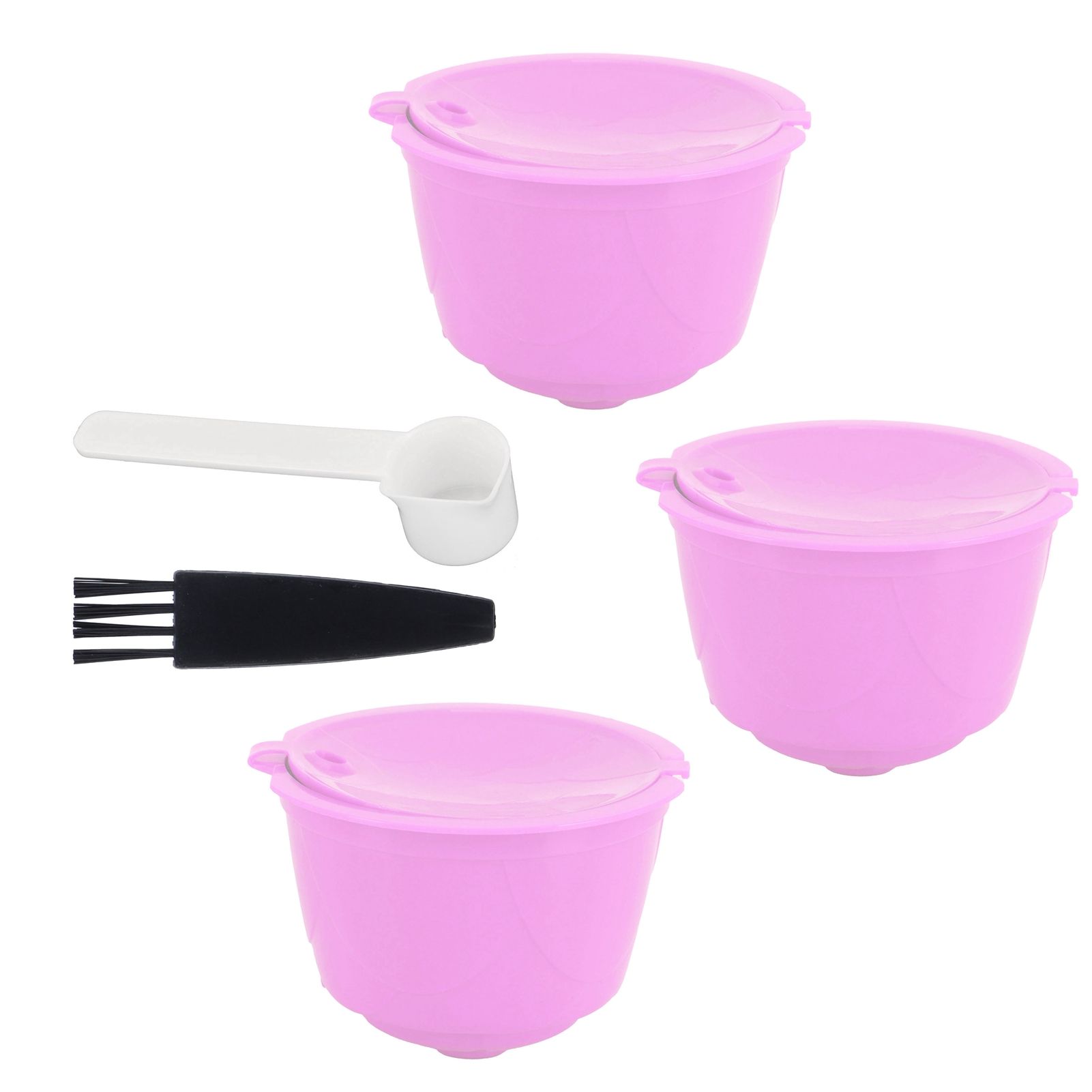 Reusable Capsules Set Refillable Coffee Filter Cup Pod for DOLCE GUSTO Coffee view 7