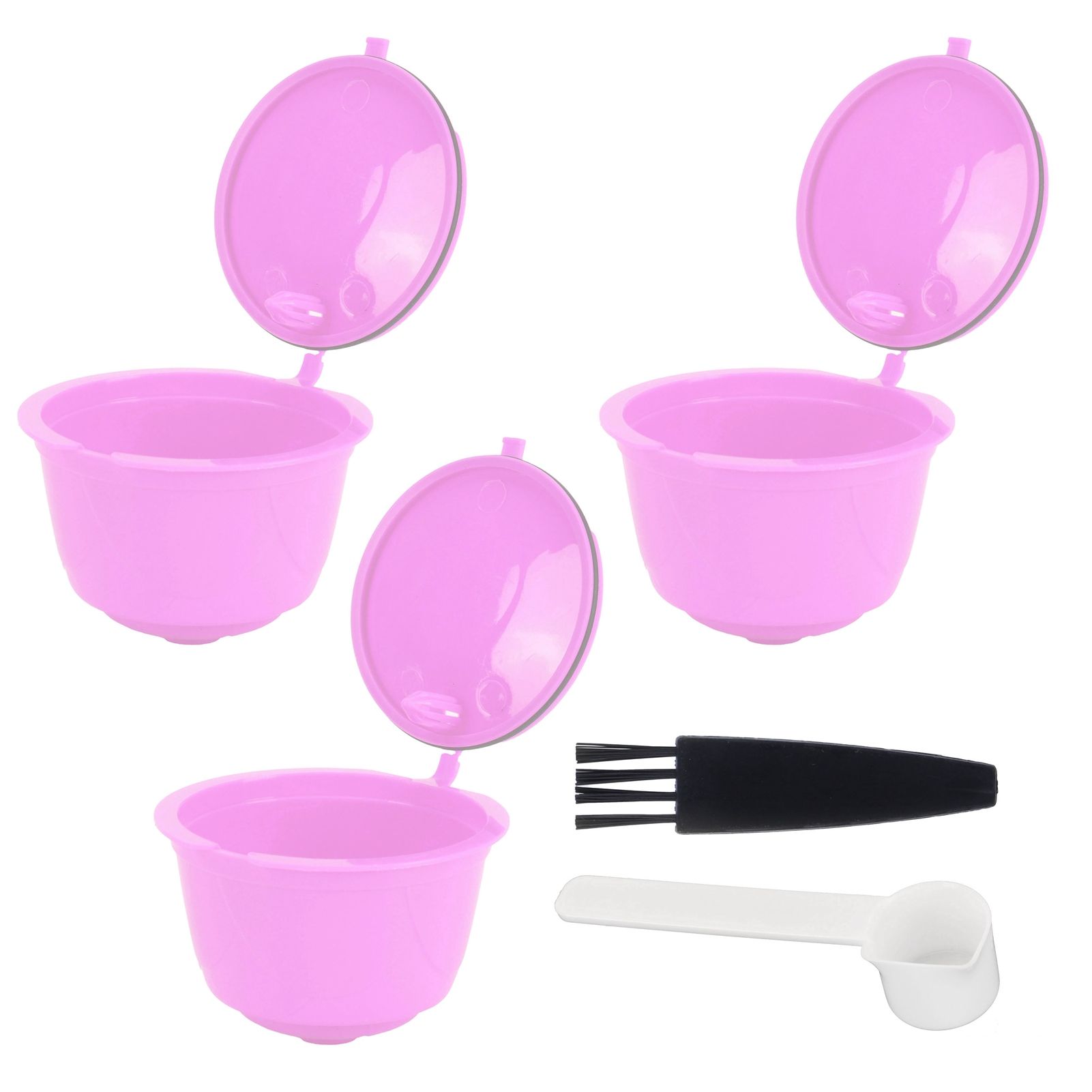 Reusable Capsules Set Refillable Coffee Filter Cup Pod for DOLCE GUSTO Coffee view 10