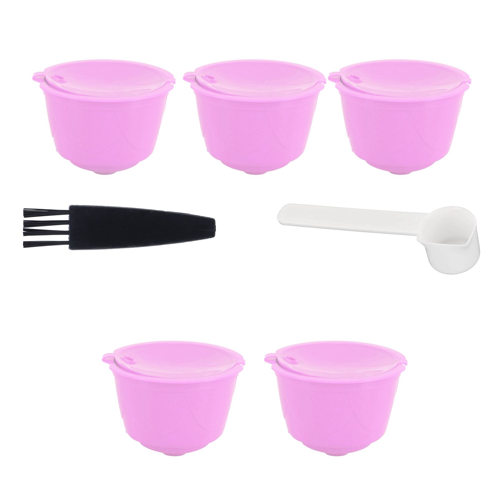 Reusable Capsules Set Refillable Coffee Filter Cup Pod for DOLCE GUSTO Coffee view 3