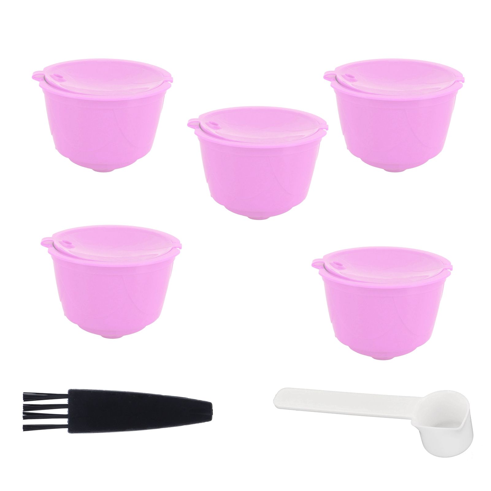 Reusable Capsules Set Refillable Coffee Filter Cup Pod for DOLCE GUSTO Coffee view 4