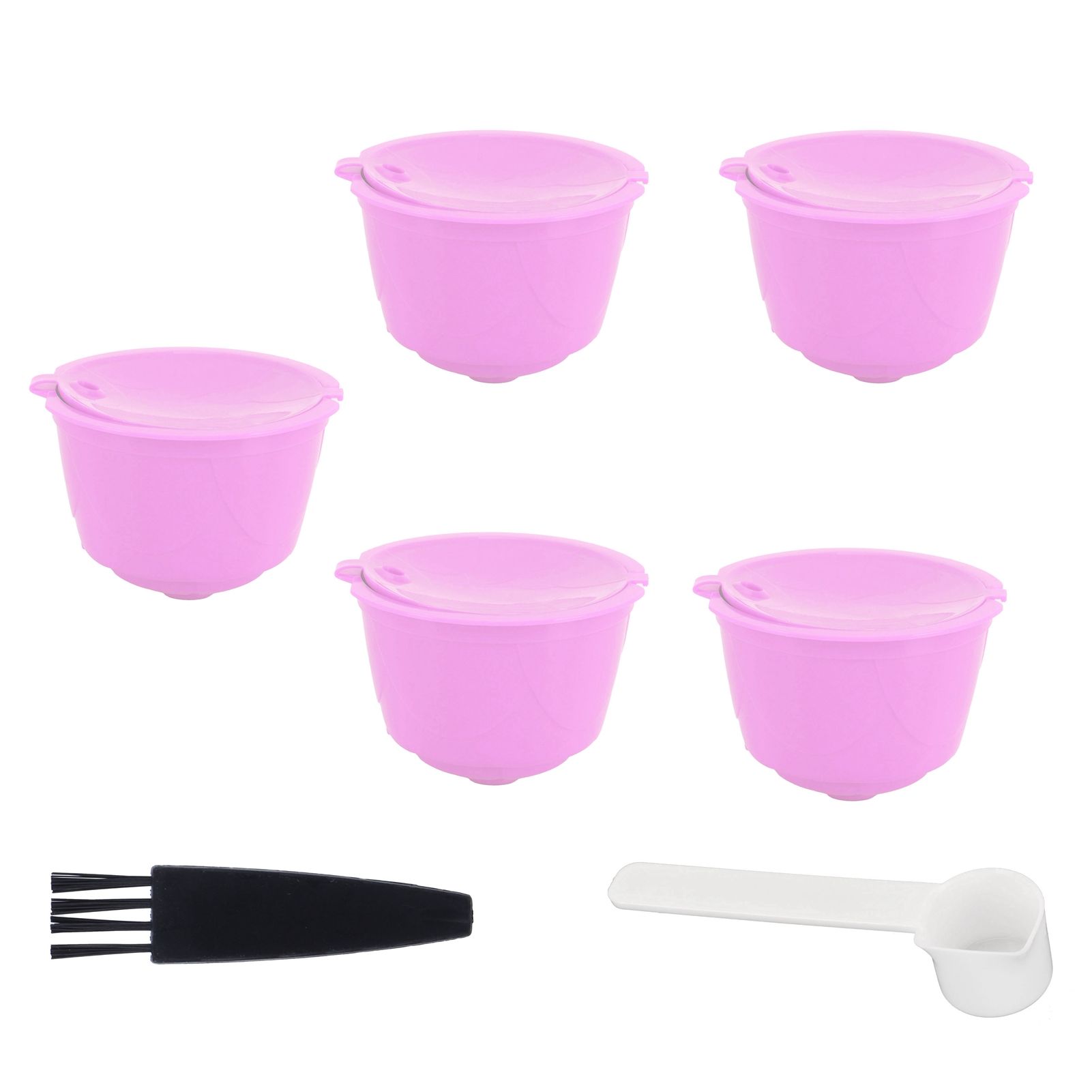 Reusable Capsules Set Refillable Coffee Filter Cup Pod for DOLCE GUSTO Coffee view 5