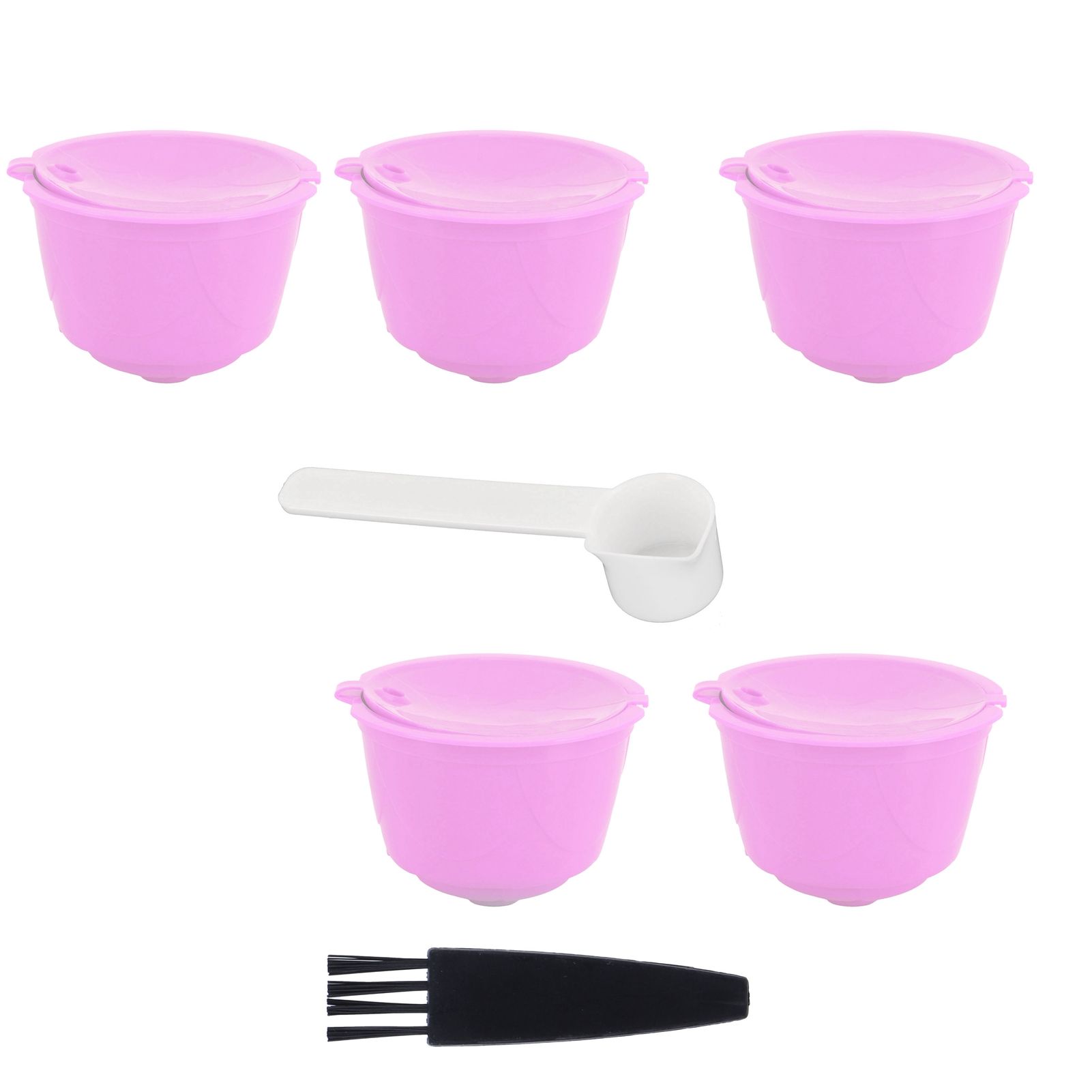 Reusable Capsules Set Refillable Coffee Filter Cup Pod for DOLCE GUSTO Coffee view 7