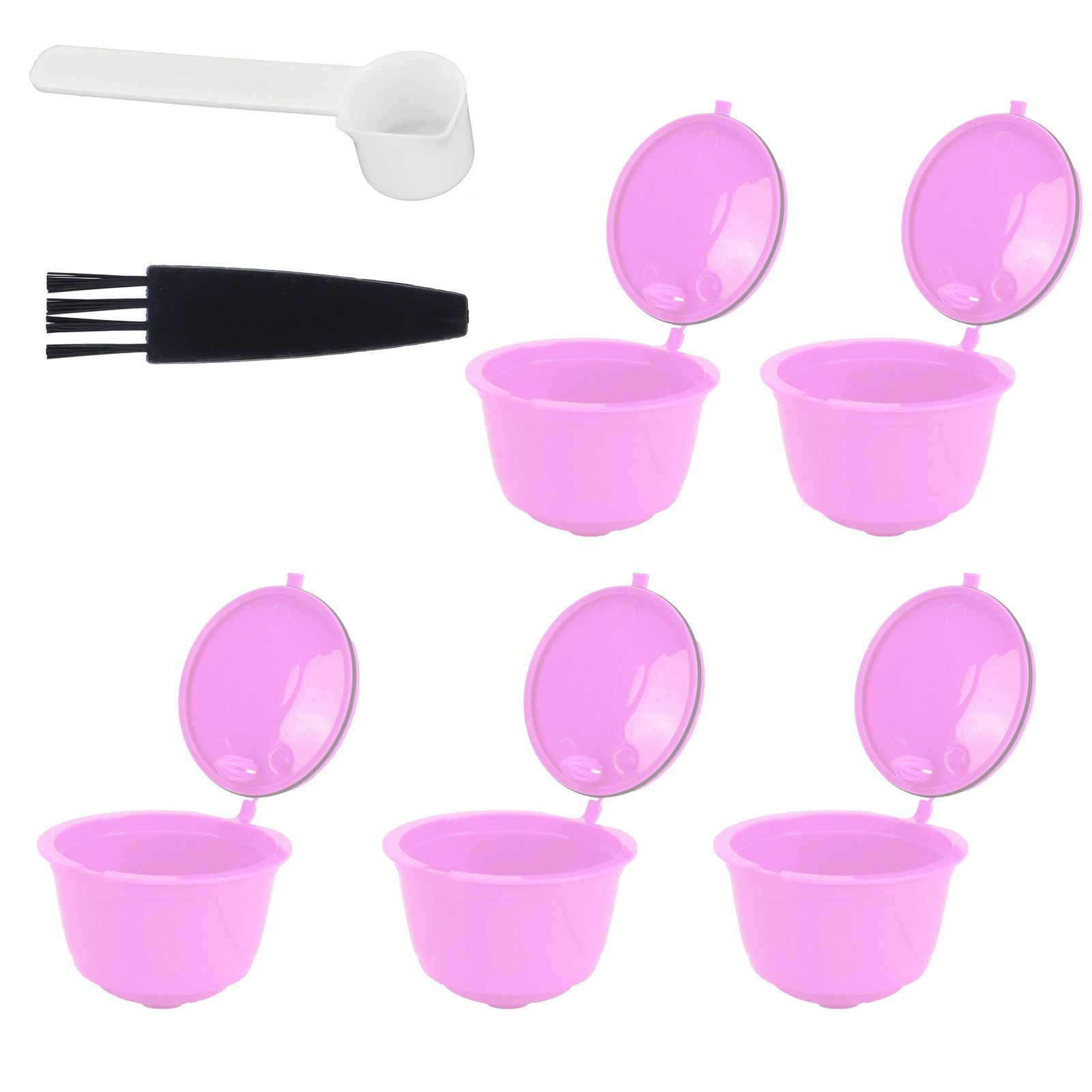 Reusable Capsules Set Refillable Coffee Filter Cup Pod for DOLCE GUSTO Coffee view 9